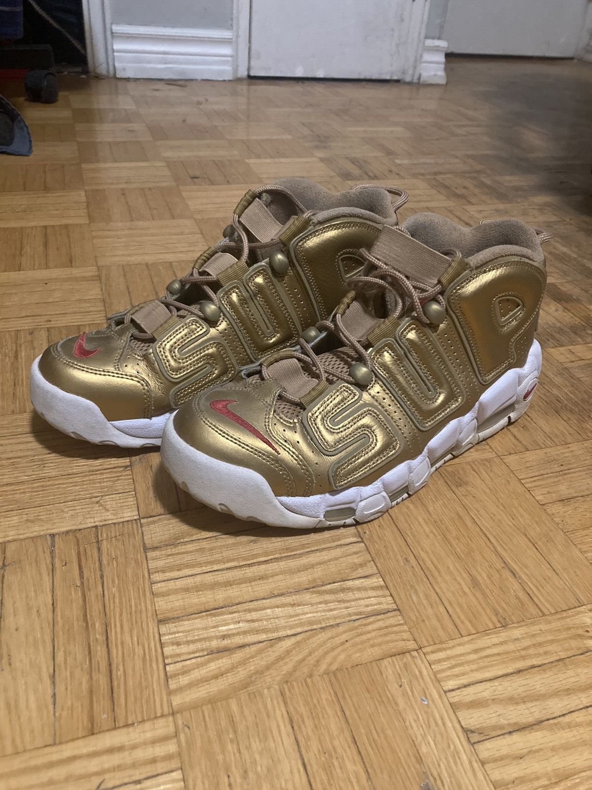 supreme uptempo stockx