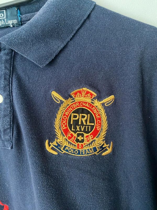 Ralph Lauren Vintage Polo Ralph Lauren New York Big Logo Rugby Polo Shirt Size US L / EU 52-54 / 3 - 4 Thumbnail