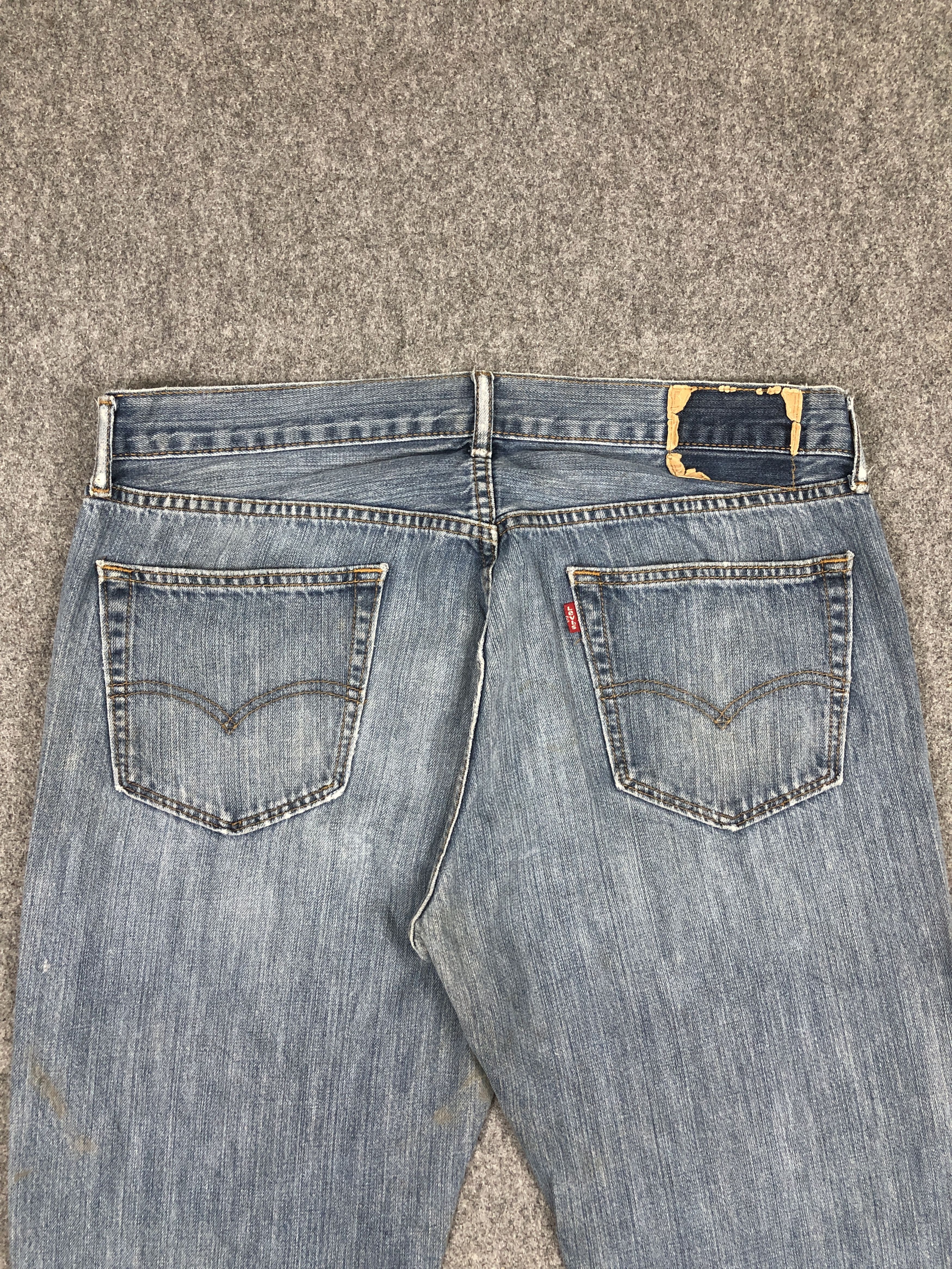 Levi's Rusty Vintage Levis 559 Faded Blue Jeans DP2356 Size US 34 / EU 50 - 4 Thumbnail