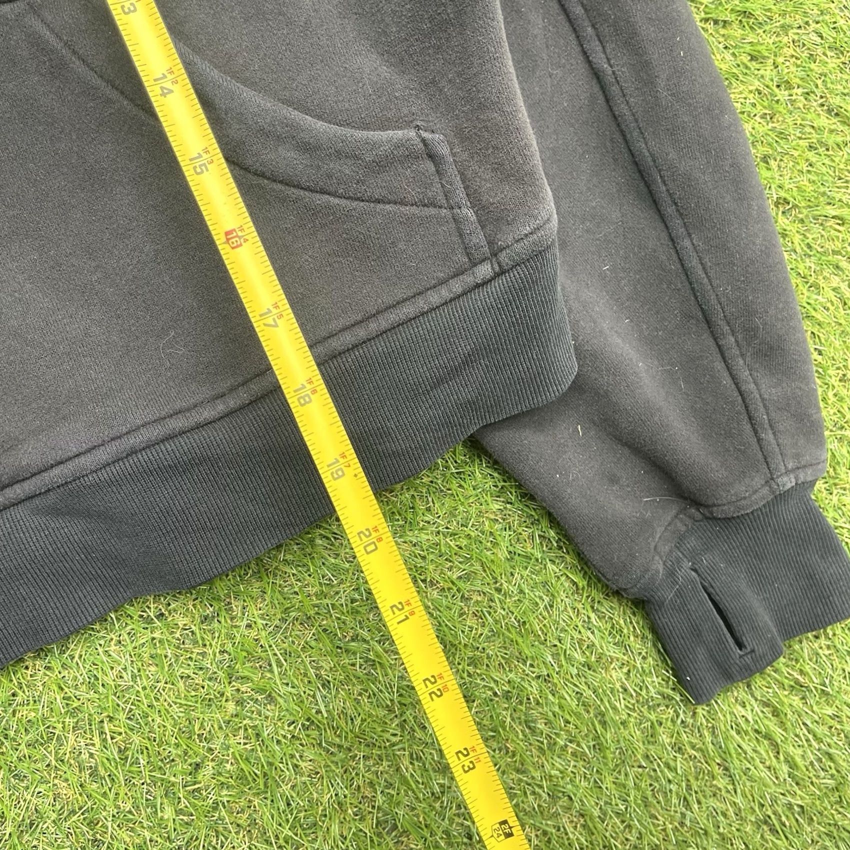 Lululemon Lululemon Scuba Oversized Hoodie Womens S Pullover 1/2 Zip Black Solid Logo Athletic Running & Jogging Womens Size S / US 4 / IT 40 - 7 Thumbnail
