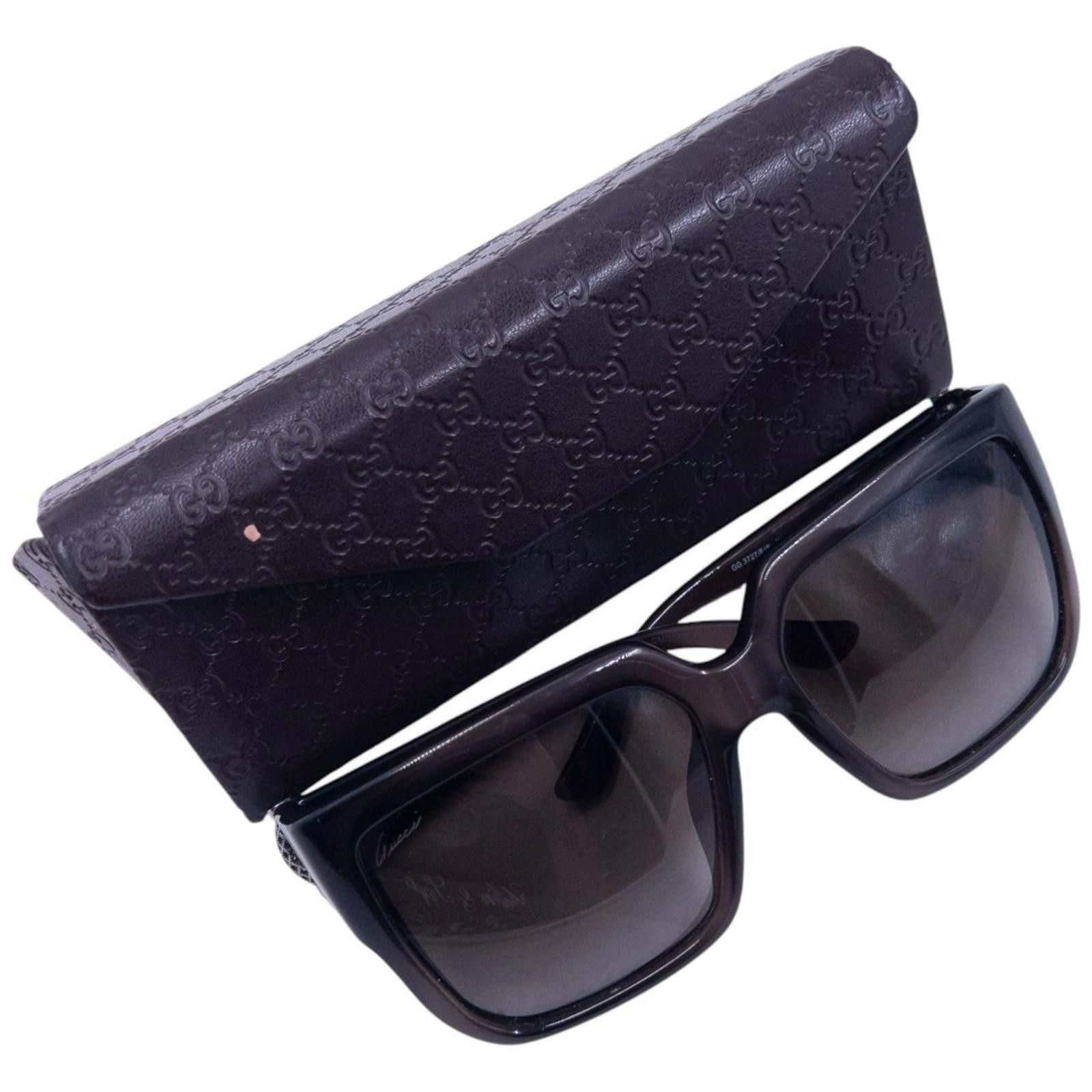 Gucci Vintage Gucci Horse Bit Sunglasses Size ONE SIZE - 8 Thumbnail