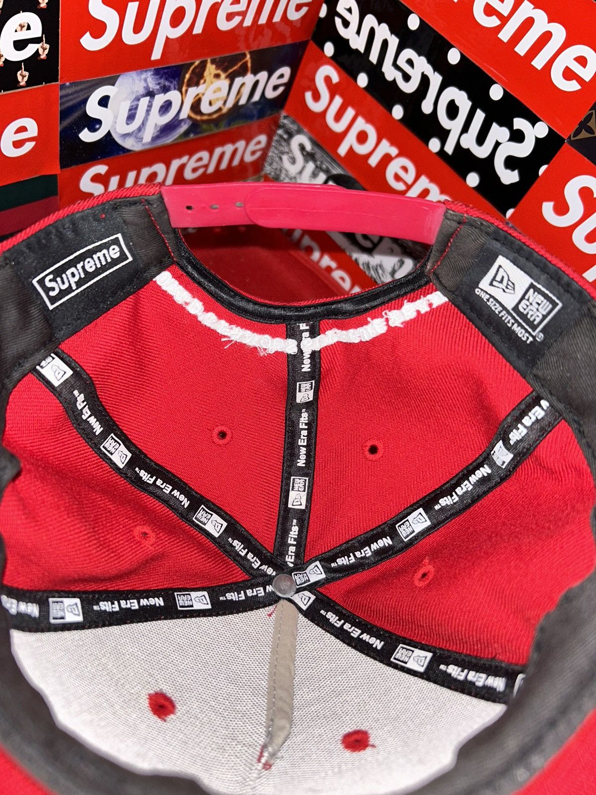 Supreme 2009 Supreme x Malcolm McLaren x Keith Haring New Era Hat Size ONE SIZE - 7 Thumbnail