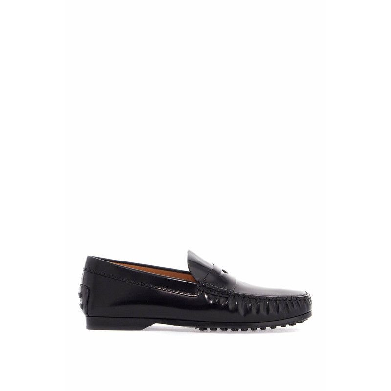 Tod's o1s22i1n0325 Calfskin Loafers in Black Size US 11 / EU 44 - 1 Thumbnail