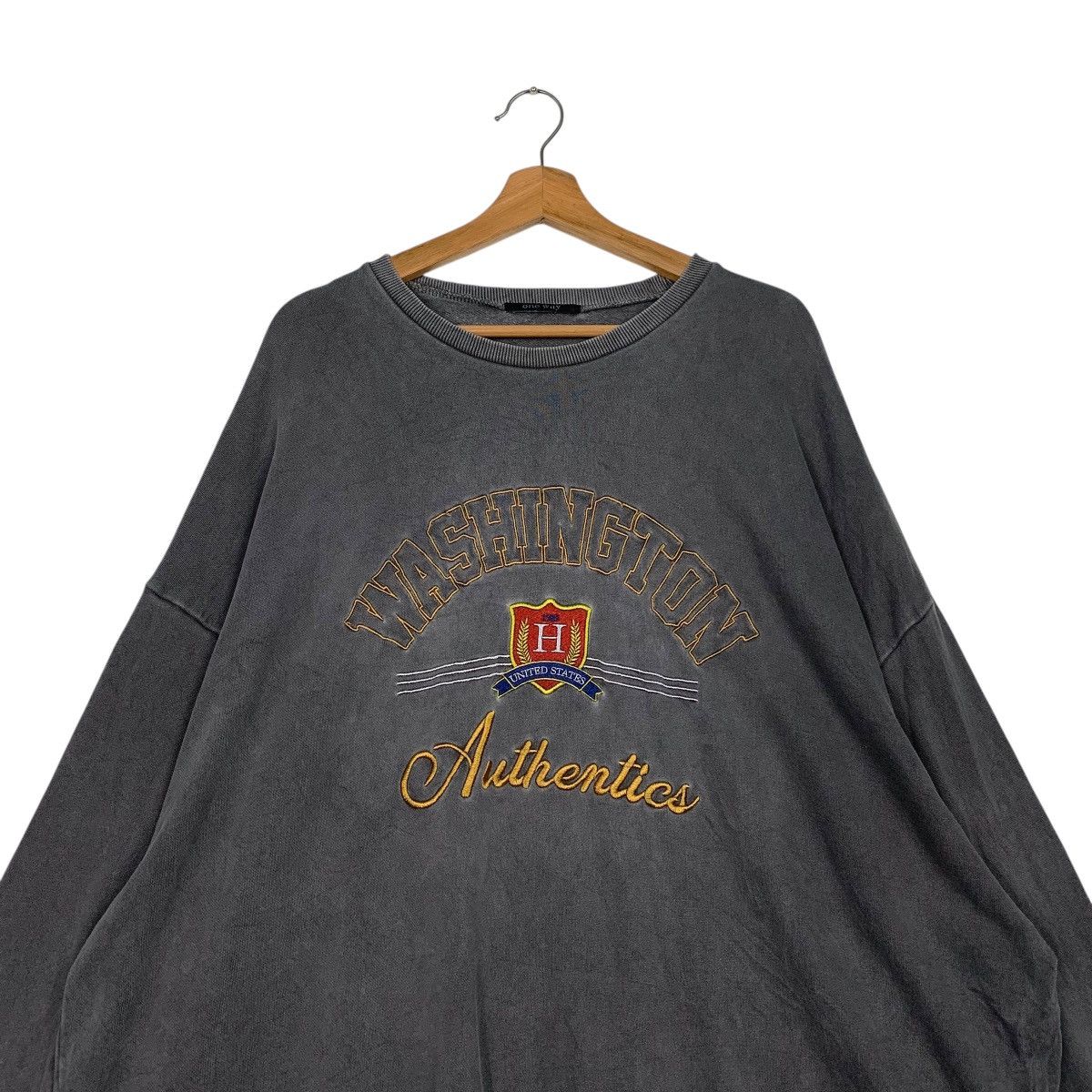 Japanese Brand Washington United States Crewneck Sweatshirt Size US M / EU 48-50 / 2 - 2 Thumbnail