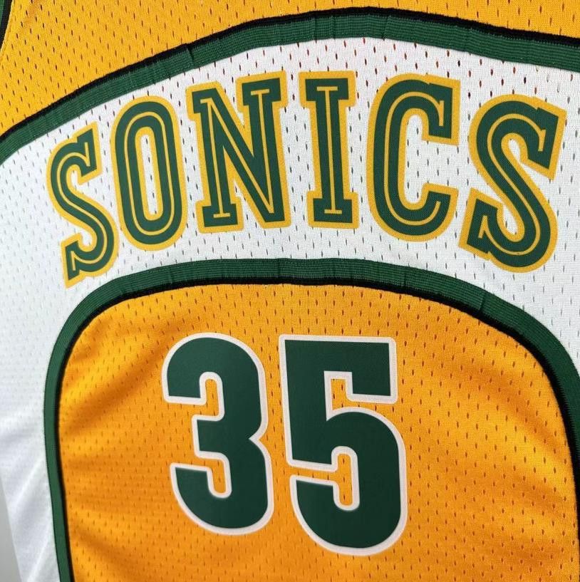 NBA 35 Kevin Durant Jersey Seattle SuperSonics Jersey Size US M / EU 48-50 / 2 - 4 Thumbnail