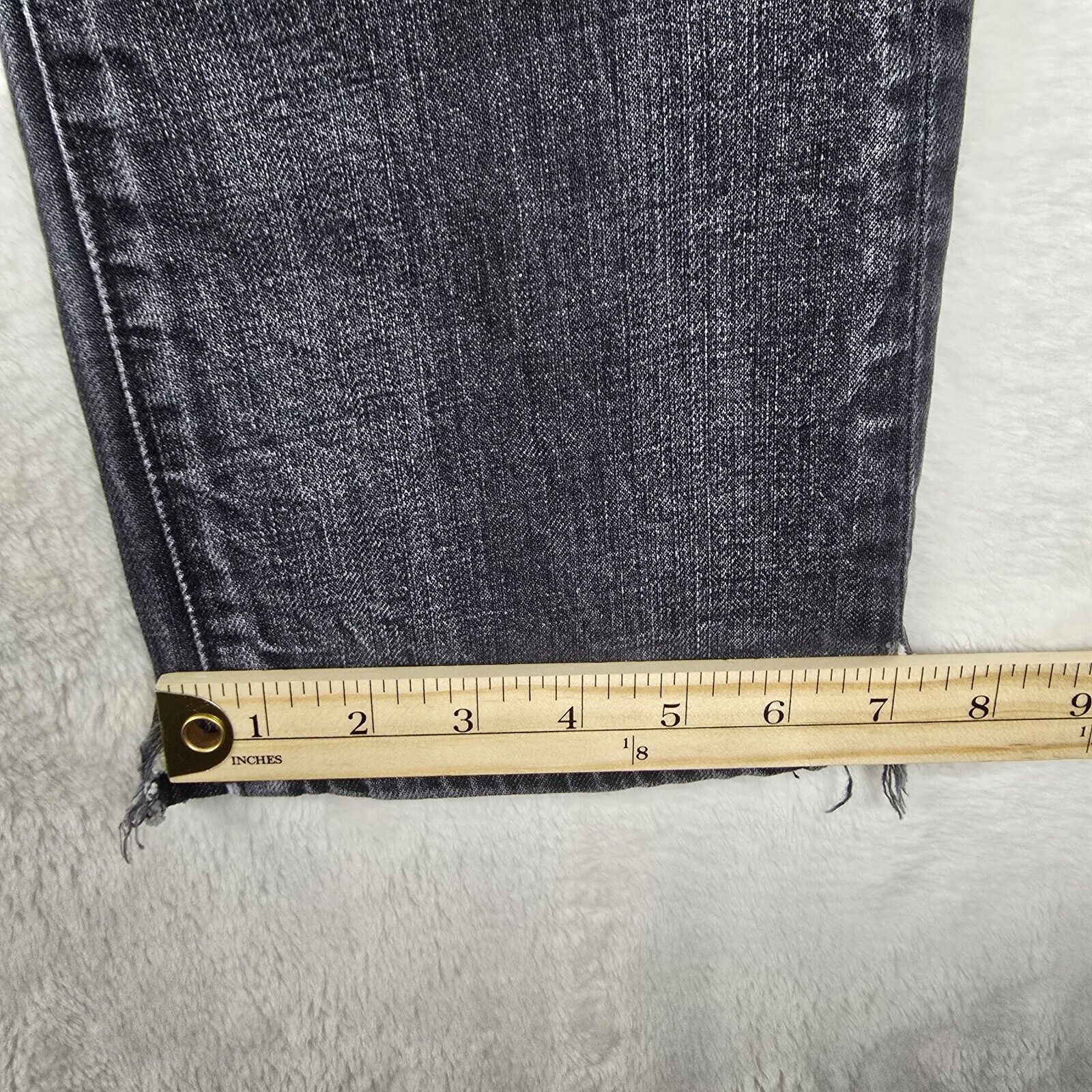 Levi's Levis Jeans Mens 29x32 Black 501 Straight Button Fly Size US 29 - 13 Thumbnail