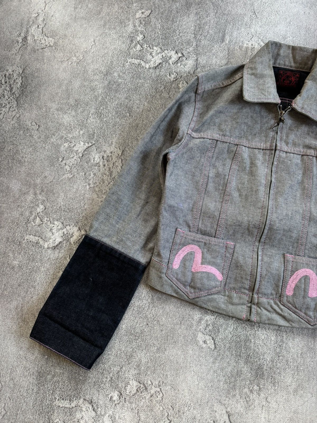 Evisu Evisu L japanese 🇯🇵 brand denim jacket button up vintage 90s Size L / US 10 / IT 46 - 5 Thumbnail