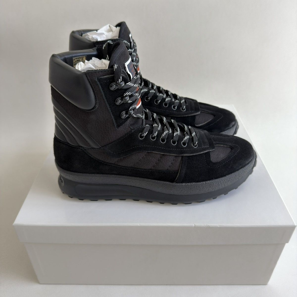 Maison Margiela A/W 24 ‘Climber’ Black High Top Sneakers Size US 8 / EU 41 - 23 Thumbnail