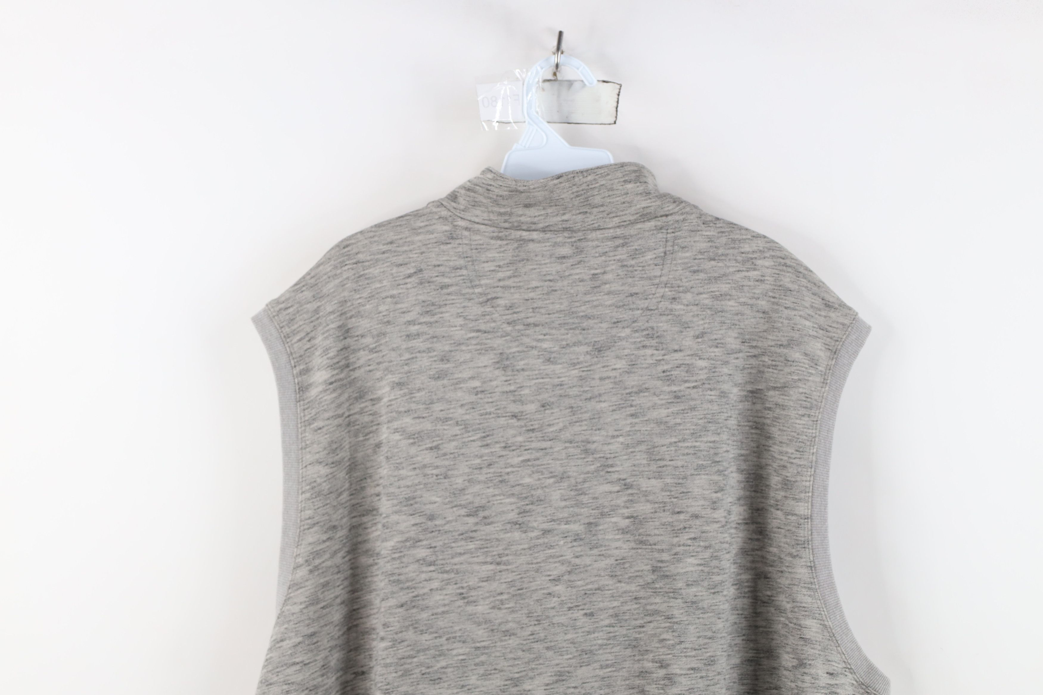 Duluth Trading Company Duluth Trading Co French Terry Half Zip Sweater Vest Gray Size US XXL / EU 58 / 5 - 10 Thumbnail