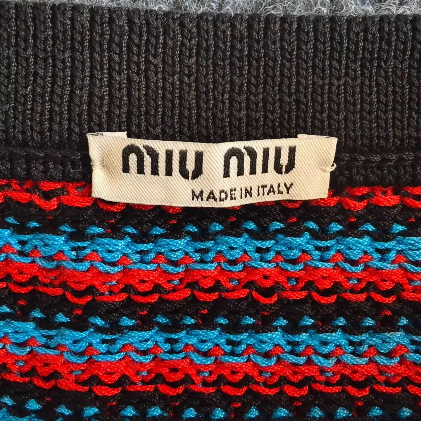 Miu Miu MIU MIU Purple Woven Skirt Size 26" / US 2 / IT 38 - 3 Thumbnail