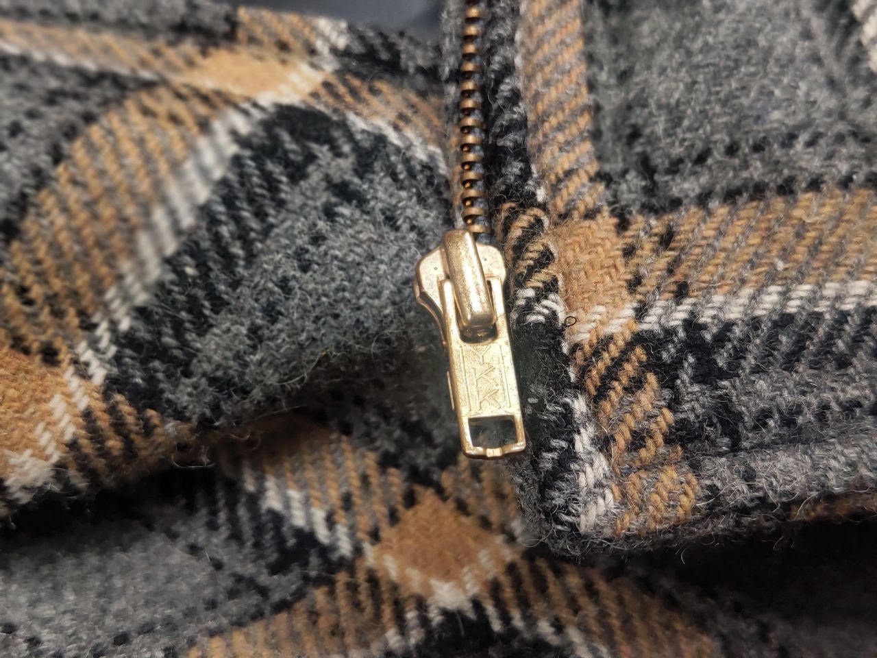 Japanese Brand Iris Japan Vintage 90's Wool Blend Check Cropped Jacket Size S / US 4 / IT 40 - 14 Thumbnail