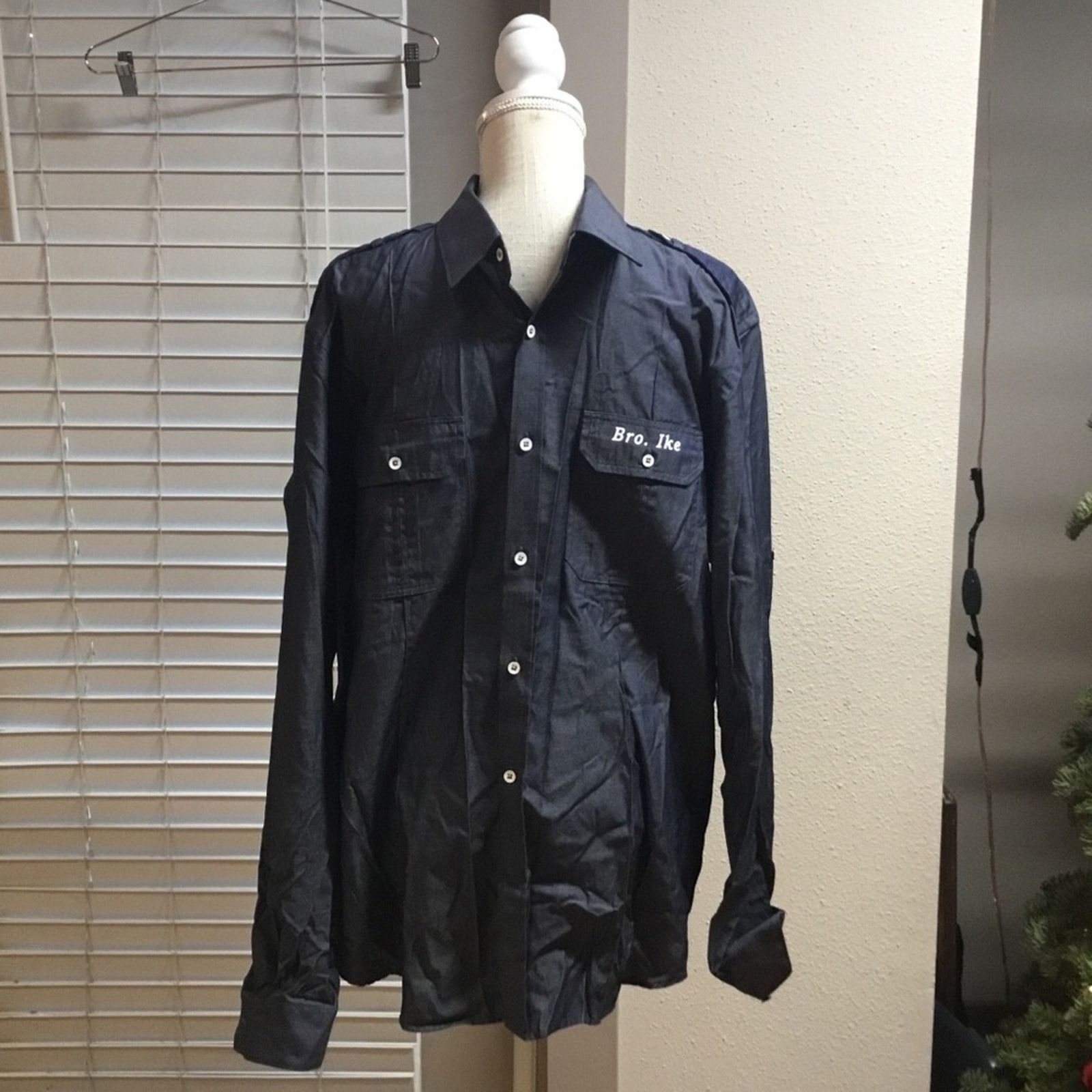 Express Express Jesus Name Ministry Button Down Shirt Size US XL / EU 56 / 4 - 4 Thumbnail