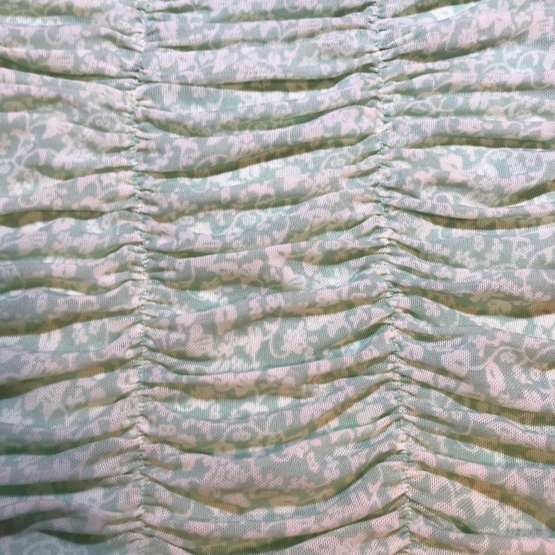 Other NWT Torrid Green Floral Mesh Square Neck Tank Top 1X Size XL / US 12-14 / IT 48-50 - 8 Thumbnail