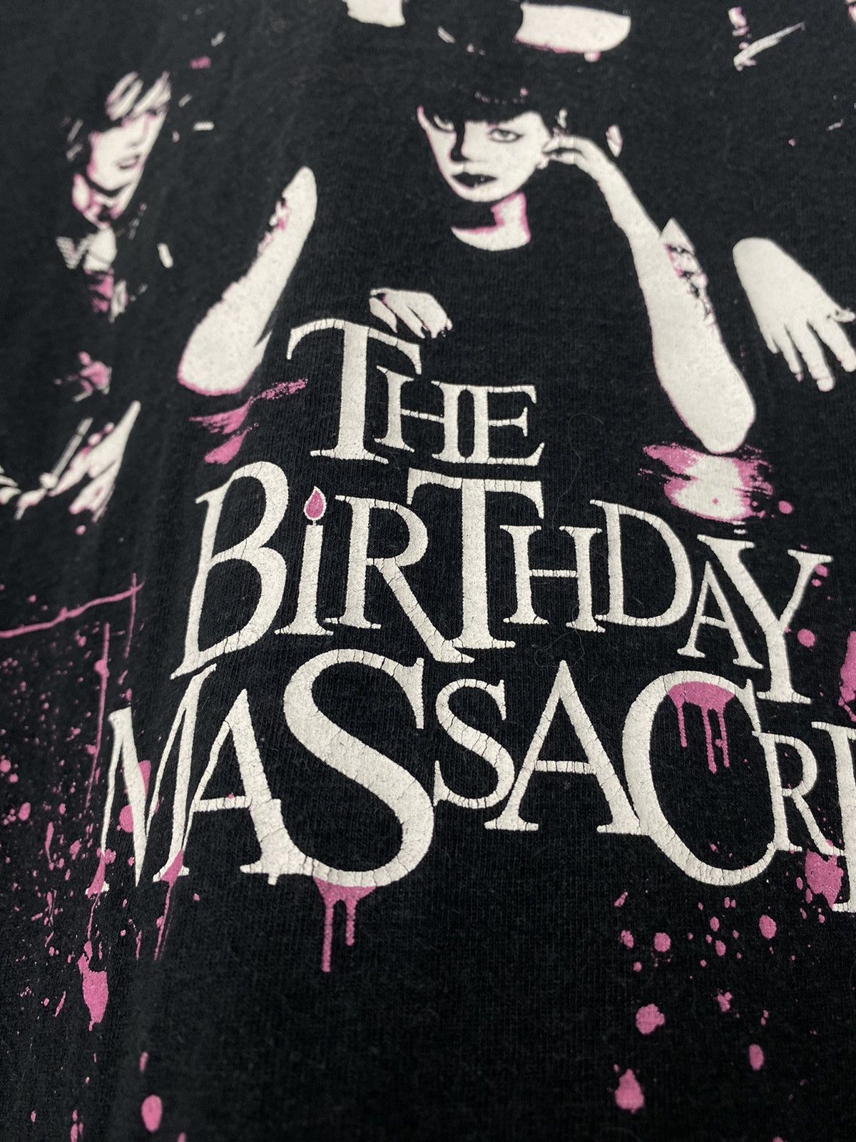 Band Tees × Vintage The Birthday Massacre Graphic Band T-Shirt y2k M rock metal Size US M / EU 48-50 / 2 - 7 Thumbnail