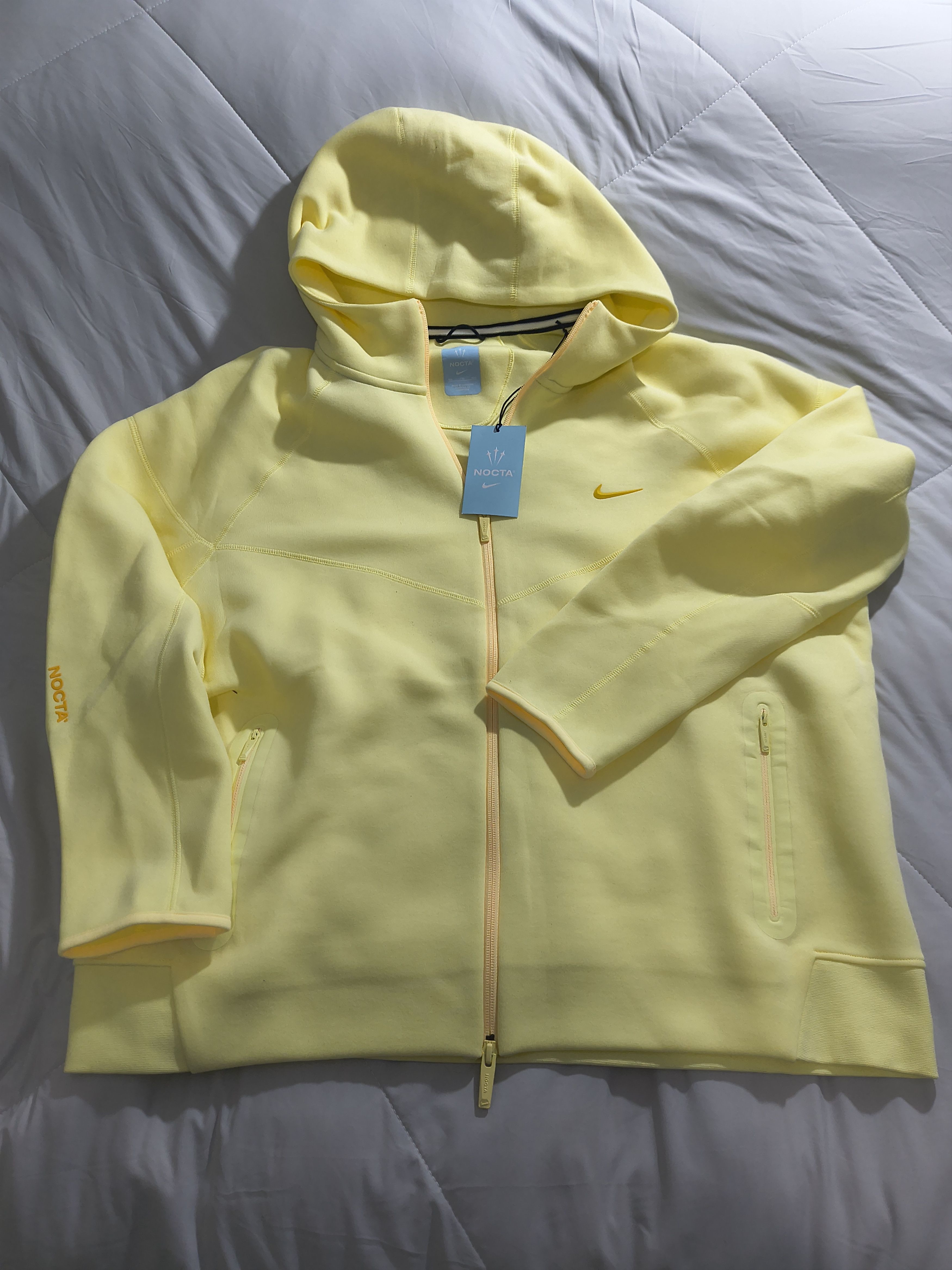 NOCTA Nike nocta yellow zip up Size US XL / EU 56 / 4 - 1 Thumbnail
