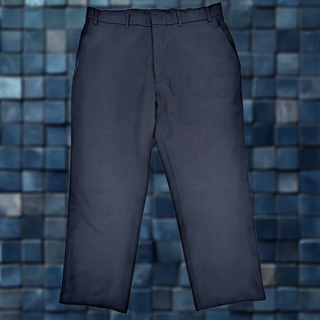 Levi's VINTAGE Levi's Action Slacks Pants Men 40x30 Navy Blue EUC Size US 40 / EU 56 - 1 Thumbnail