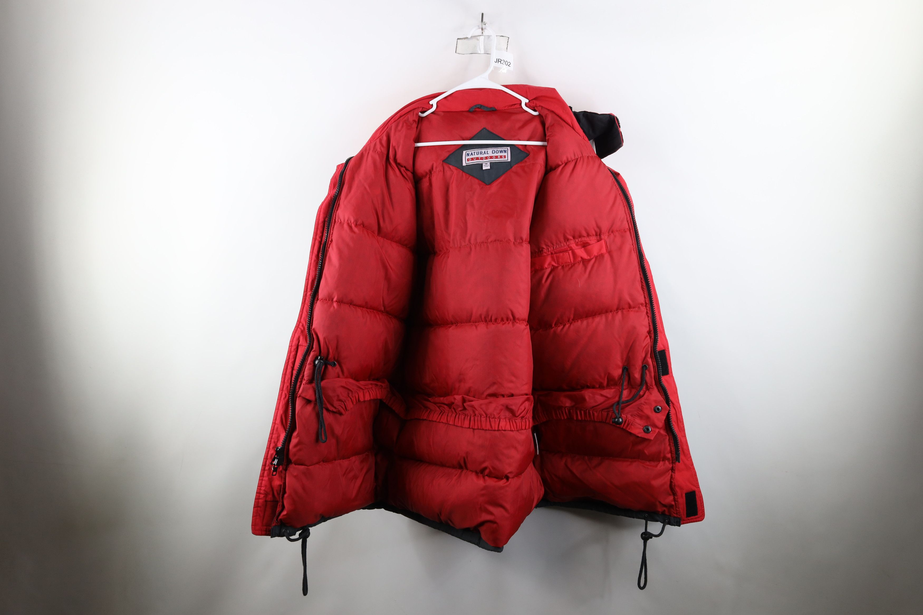 Vintage Vintage 90s Streetwear Down Insulated Hooded Puffer Jacket Size US M / EU 48-50 / 2 - 11 Thumbnail