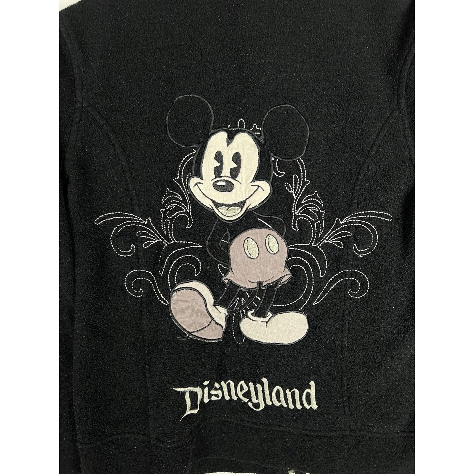 Disney Vintage Disneyland Mickey Mouse Disney Fleece Jacket Women's Size M / US 6-8 / IT 42-44 - 8 Thumbnail