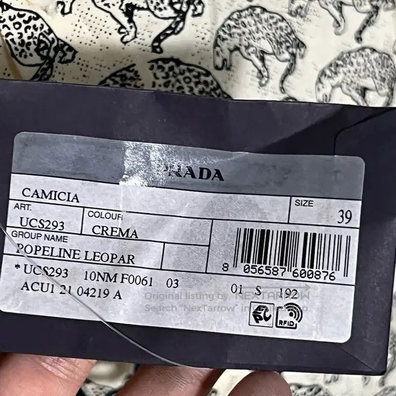 Prada Prada Short Sleeve Cotton T-Shirt for Men. Size US L / EU 52-54 / 3 - 4 Thumbnail