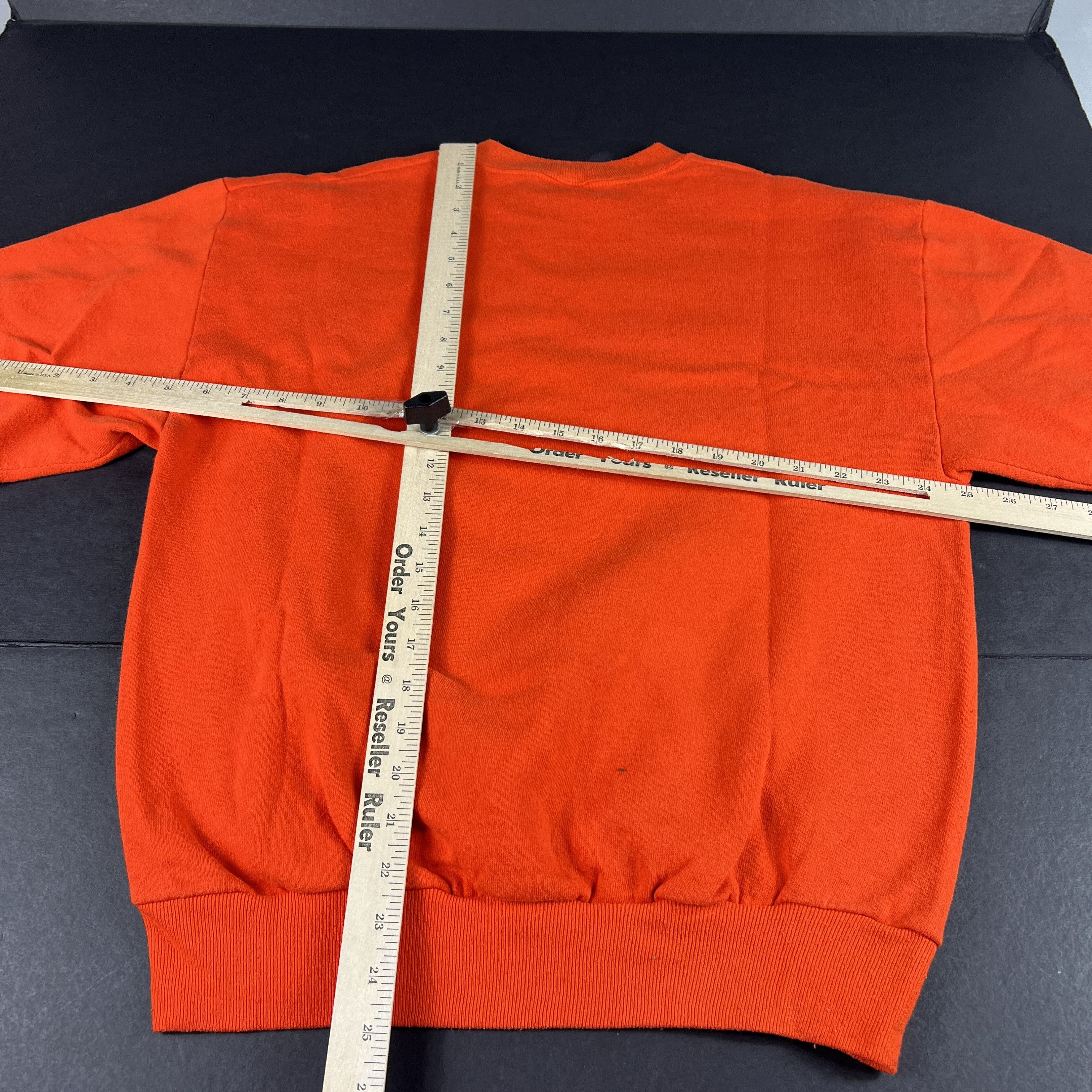 Jerzees × NFL × Vintage VTG 80s Chicago Bears Football Sweatshirt Orange Crewneck Size US M / EU 48-50 / 2 - 10 Thumbnail