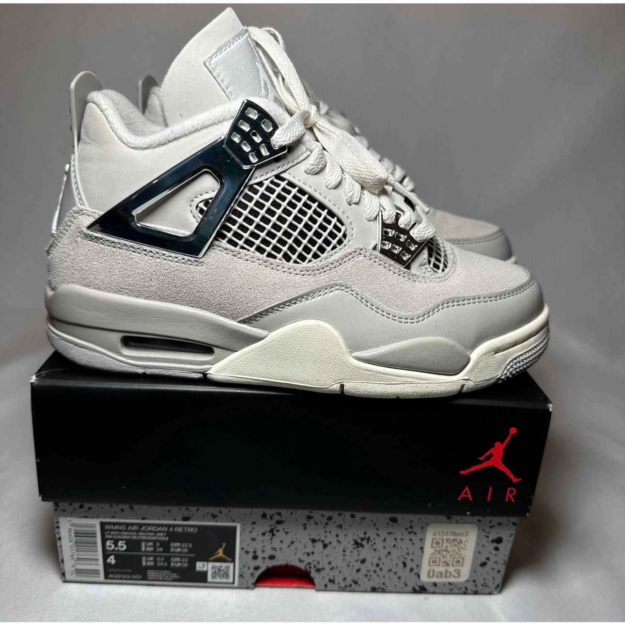 Jordan Brand × Nike Size 5.5 - Air Jordan 4 Retro Frozen Moments Women's Shoes Size US 5.5 / IT 35.5 - 1 Thumbnail