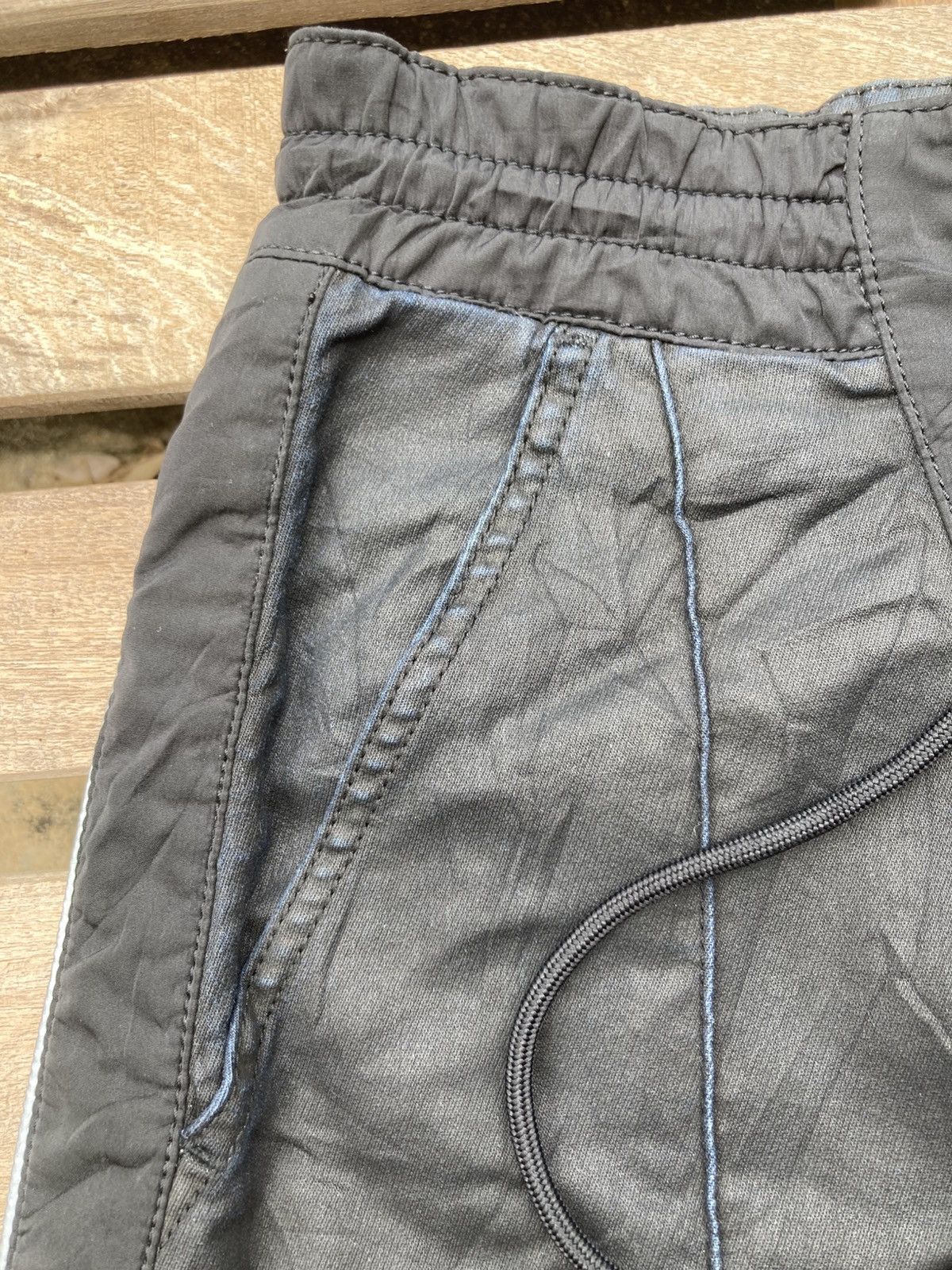 Diesel Diesel Black Cowhide Leather Baggy Pants Size US 28 / EU 44 - 7 Thumbnail