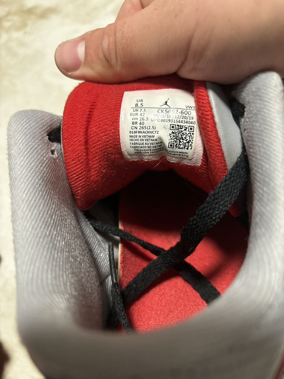 Jordan Brand Nike Jordan 3 Retro United Size US 8.5 / EU 41-42 - 5 Thumbnail