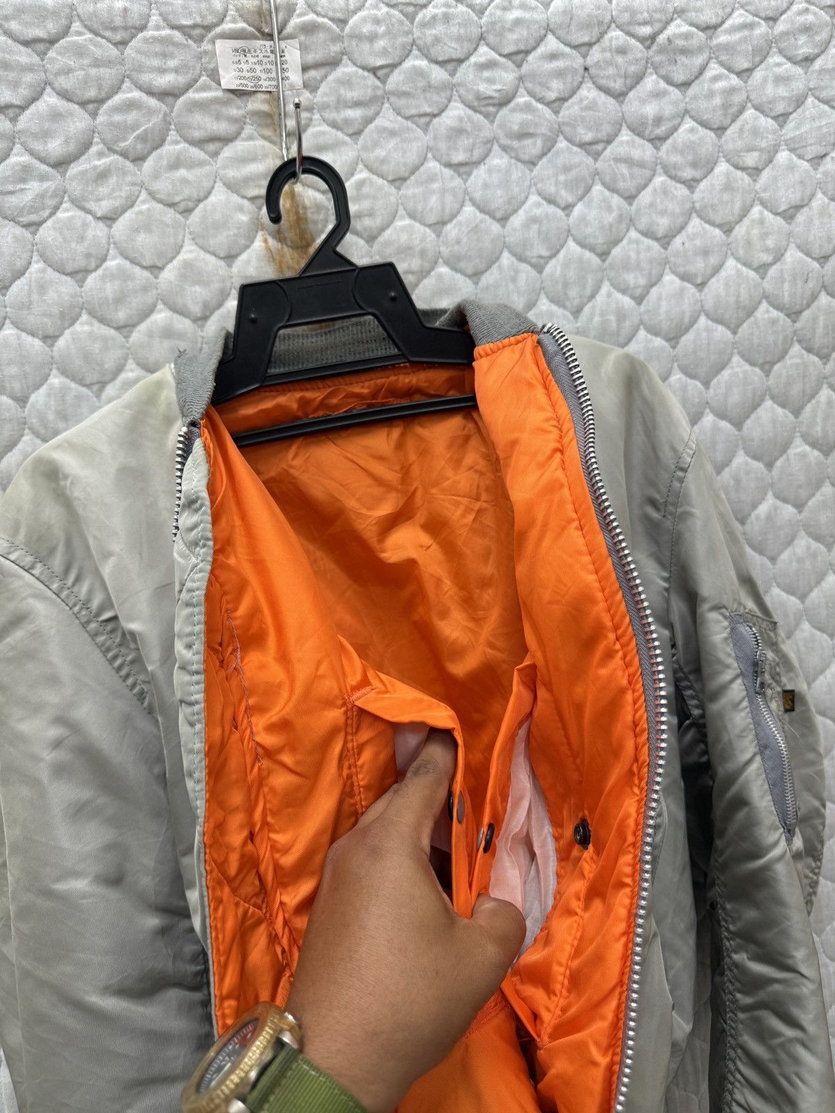 Alpha Industries 🔥🔥💥STEALS VTG ALPHA INDUSTRIES MA1 BOMBER JACKET Size US L / EU 52-54 / 3 - 8 Thumbnail
