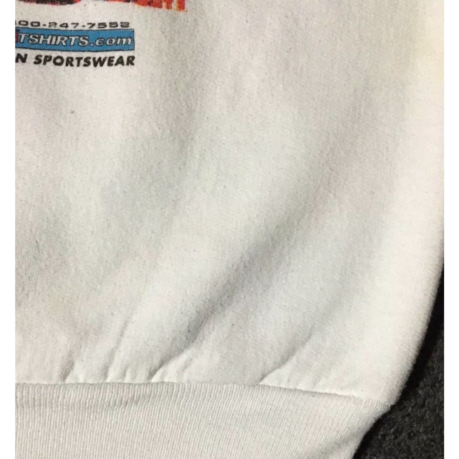 Vintage Vtg World Of Outlaws Race AOP Sweatshirt S NASCAR Car Snake Flame Grunge 90s Y2K Size US S / EU 44-46 / 1 - 6 Thumbnail