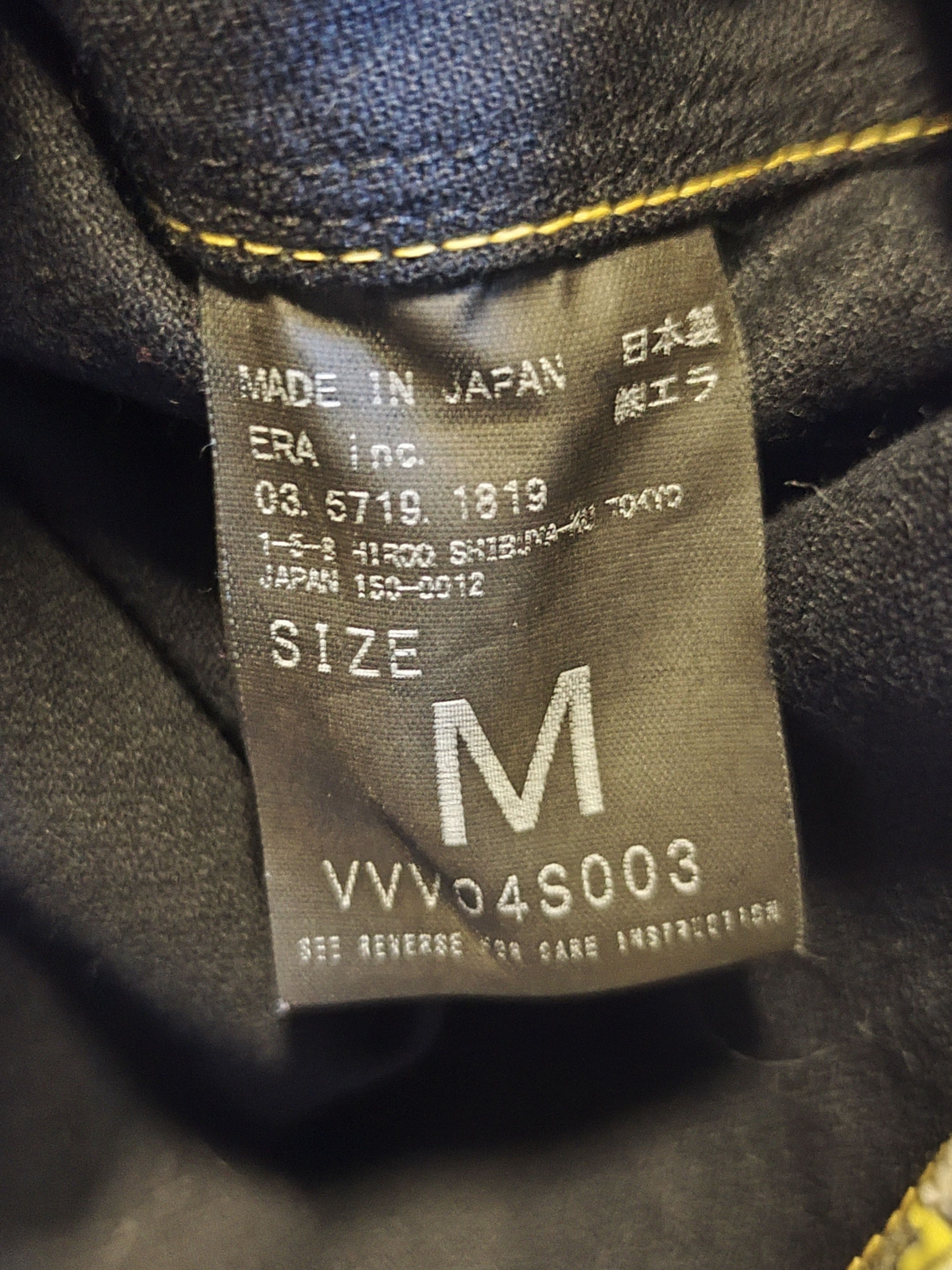 If Six Was Nine Van Vander Vorst Graphics Canvas Biker Jacket Zipper riri Size US S / EU 44-46 / 1 - 11 Thumbnail