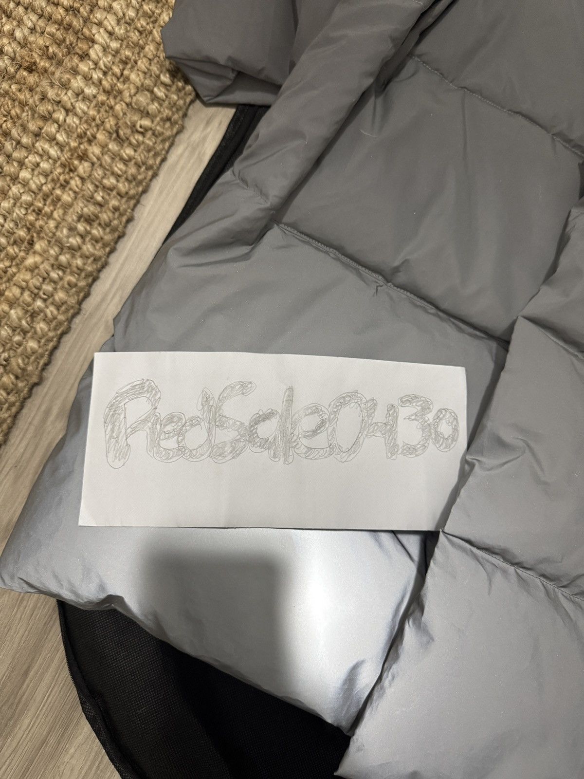 Rick Owens RARE Rick Owens LS Hooded Liner Reflective Brand New Size US L / EU 52-54 / 3 - 2 Thumbnail