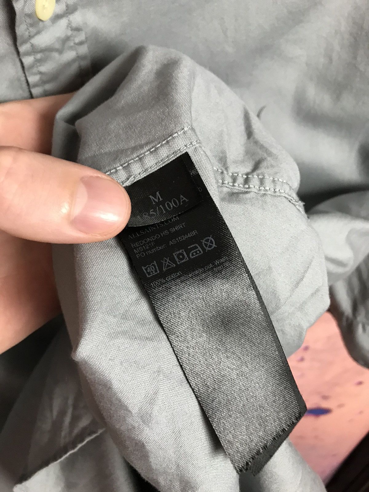 Allsaints Allsaints luxury streetwear shirt Size US M / EU 48-50 / 2 - 5 Thumbnail