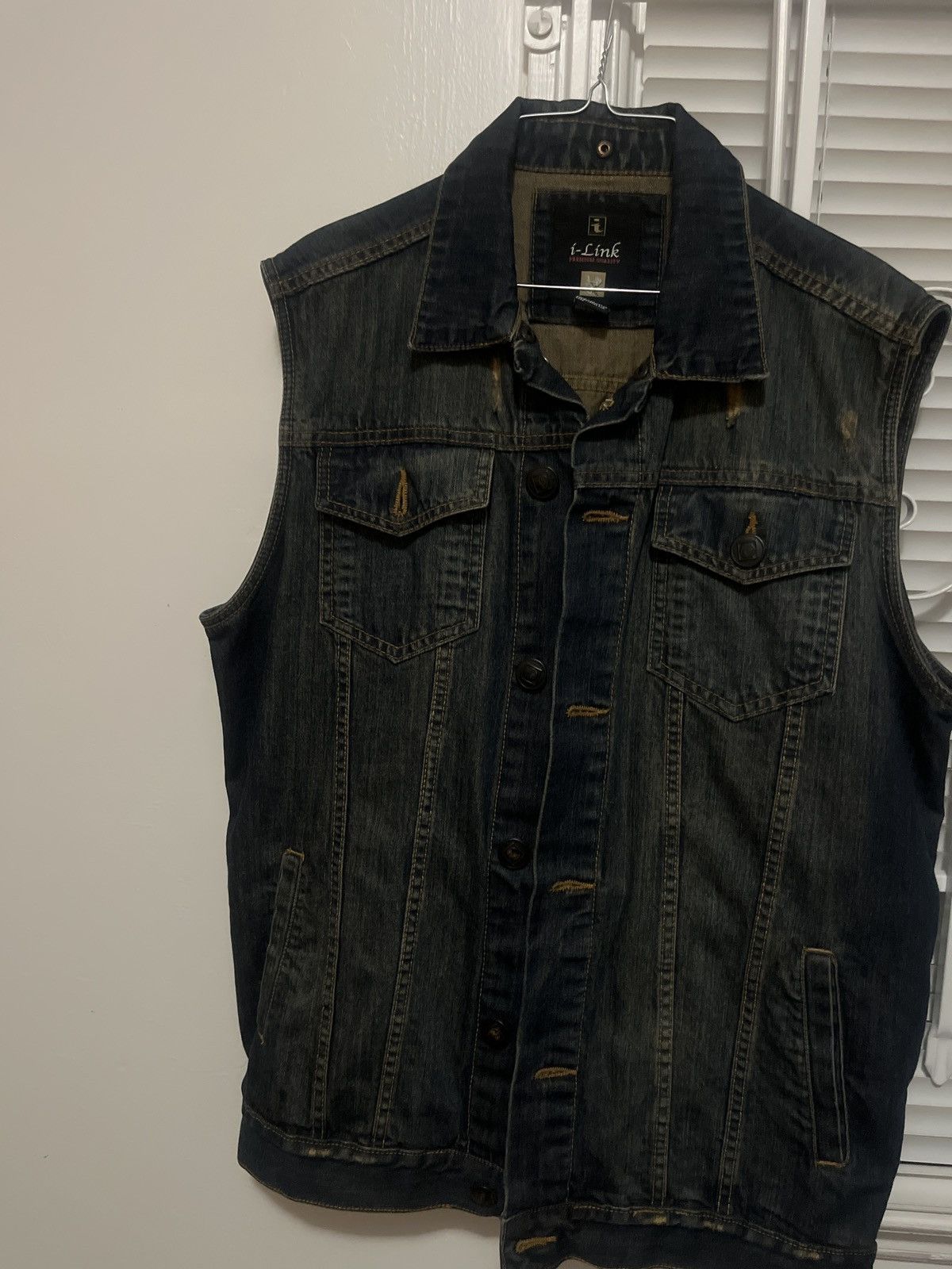 Other Blue Jean vest Size US L / EU 52-54 / 3 - 1 Thumbnail