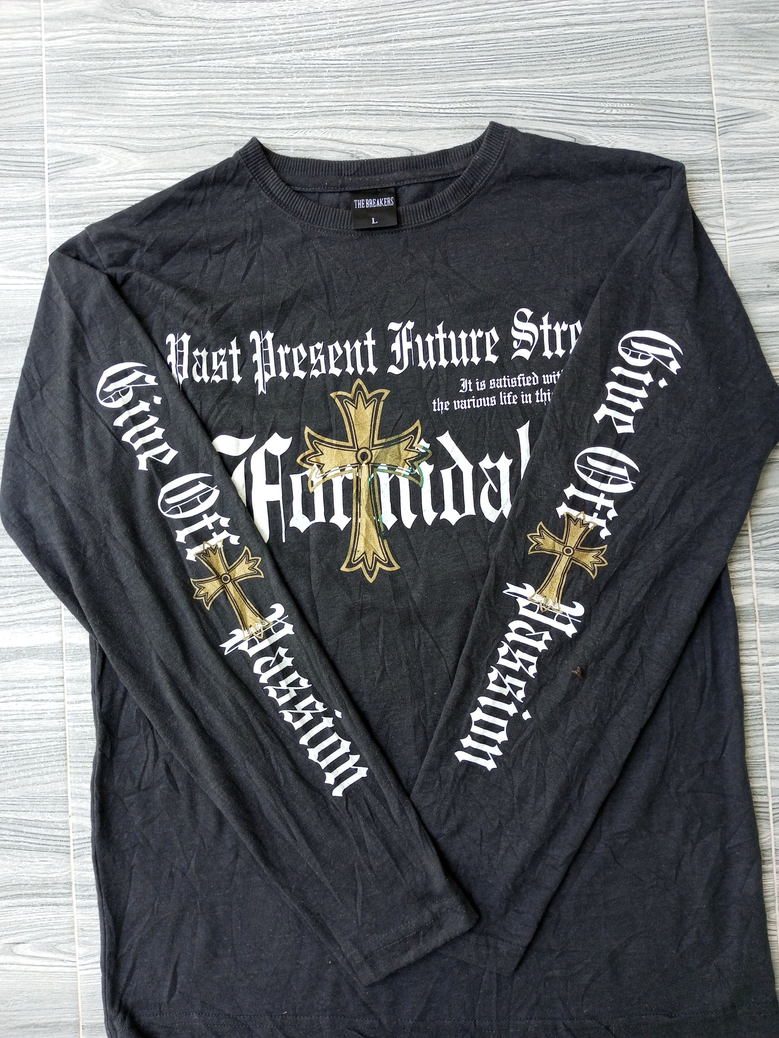 CRAZY Y2K THE BREAKER POEM CHROME HEART IF6WAS9 LGB STYLE