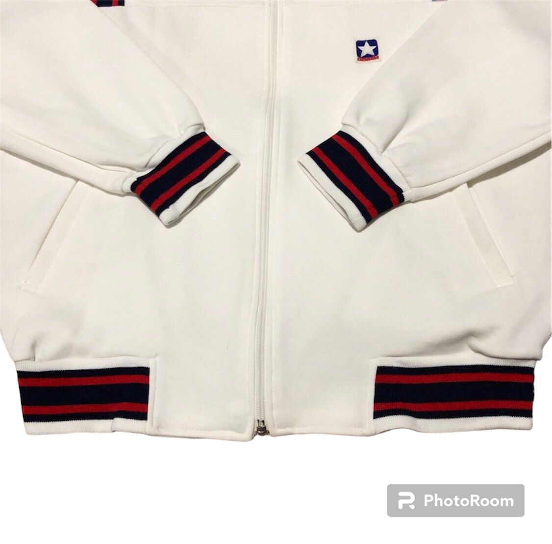 Converse Rare‼️🔥Vintage Jacket Converse All Star Full Zipper Tracktop Size US M / EU 48-50 / 2 - 5 Thumbnail