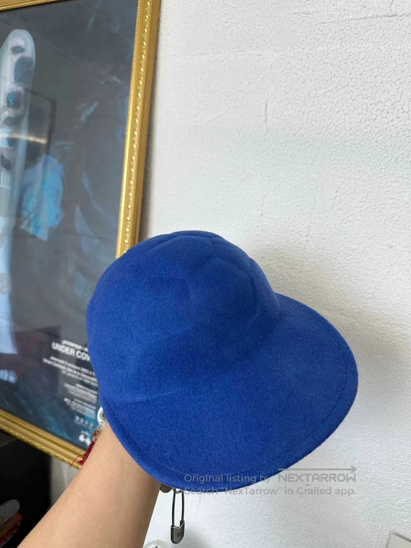 Comme des Garcons blue soccer ball cap. Size ONE SIZE - 5 Thumbnail