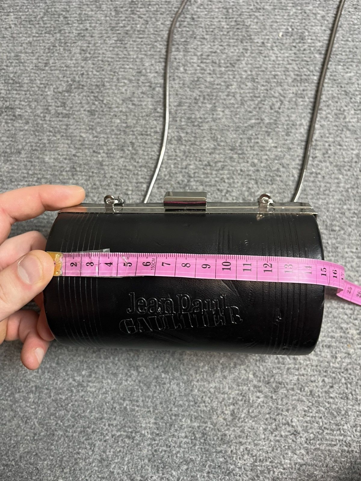 Jean Paul Gaultier Jean Paul Gaultier Cylinder clutch bag Size ONE SIZE - 11 Thumbnail