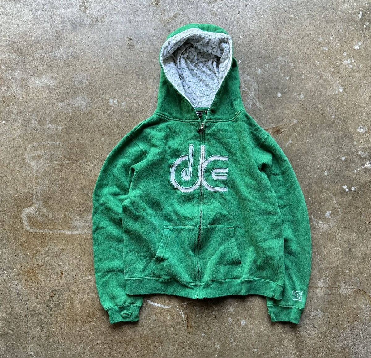 DC × Vintage Vinatge Y2K DC Skateboards Zip Up Size US L / EU 52-54 / 3 - 1 Thumbnail