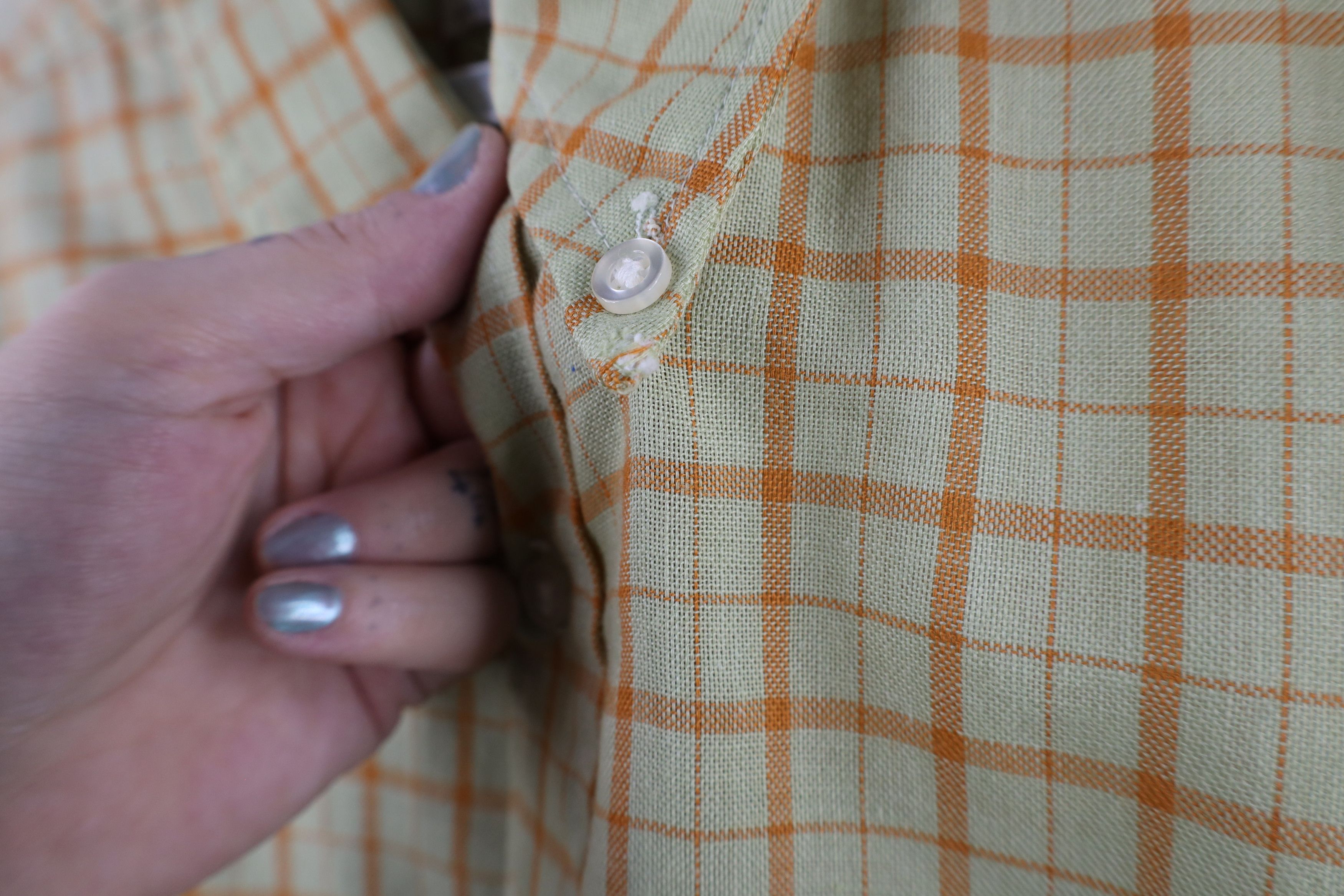 Vintage Vintage 60s 70s Rockabilly Short Sleeve Button Down Shirt Size US M / EU 48-50 / 2 - 7 Thumbnail