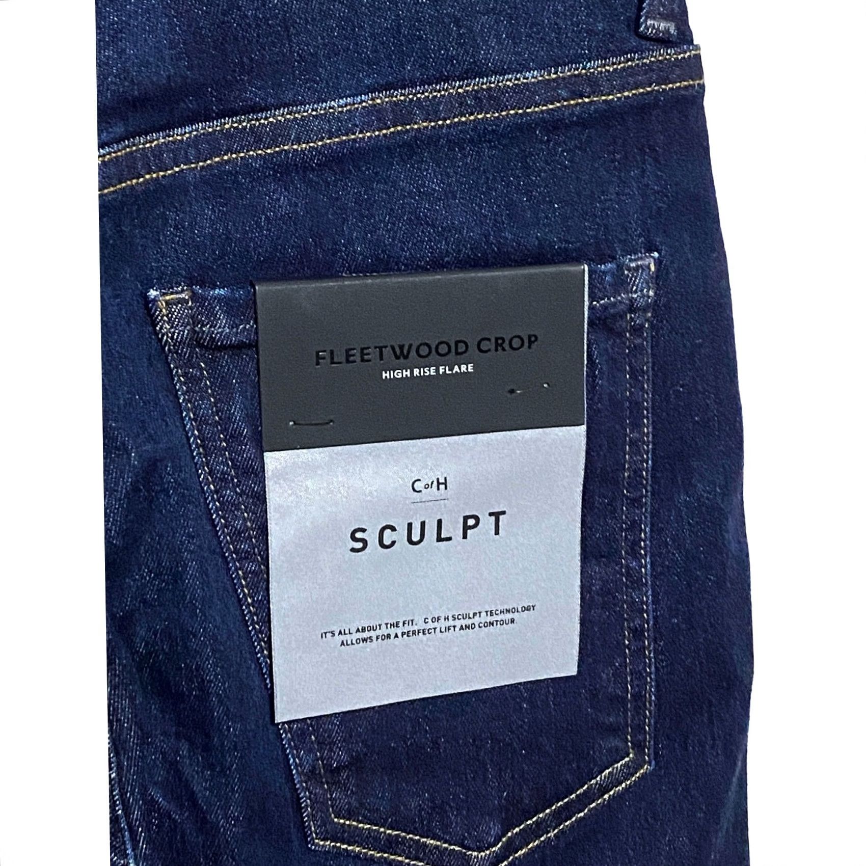 Citizens Of Humanity VINTAGE Citizens of Humanity Jeans Fleetwood Crop High Rise Flare Sculpt Womens 24 NWT Size 42" / US 20 - 5 Thumbnail