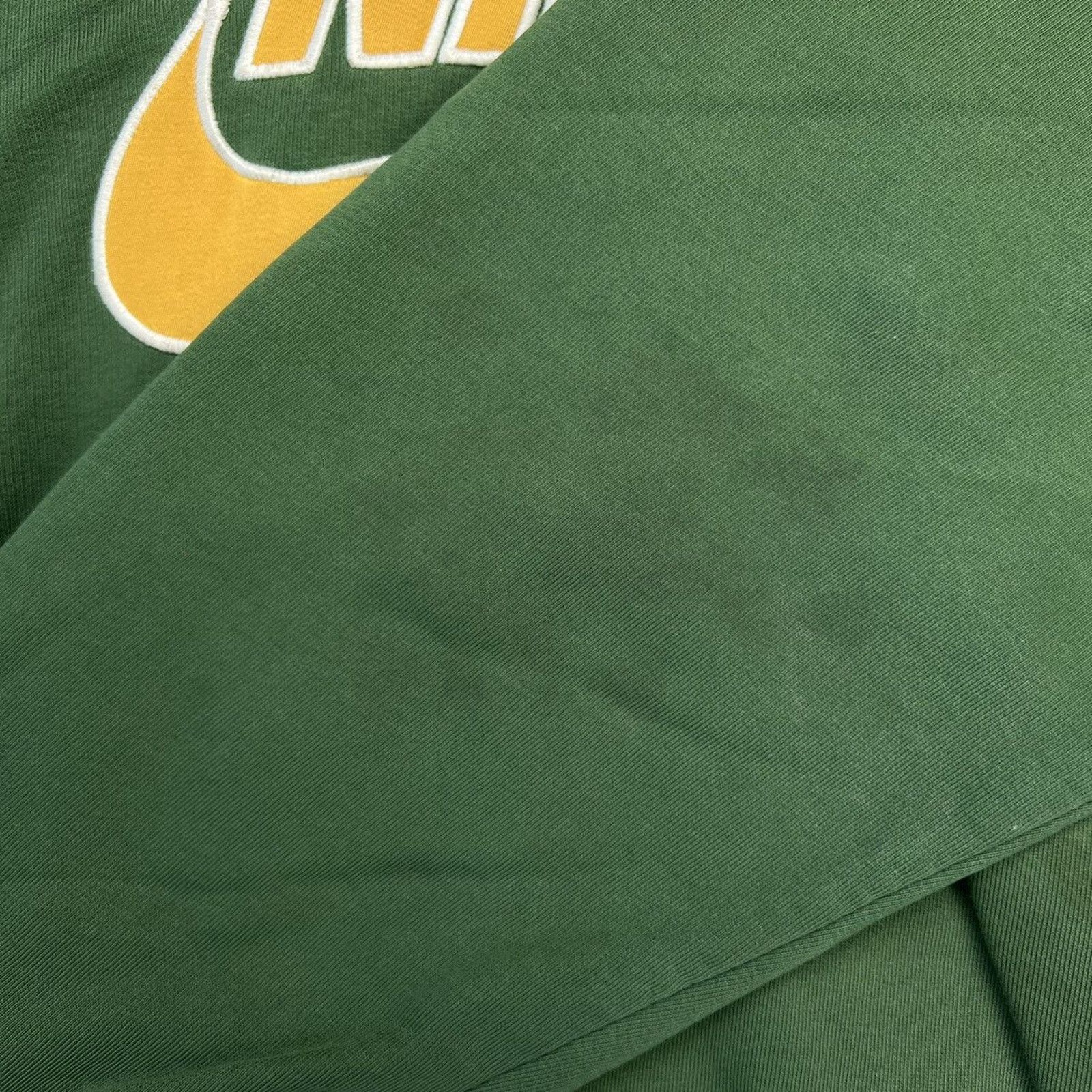 Nike × Vintage Nike Sportswear Hoodie Center Swoosh Distressed Pullover Size US S / EU 44-46 / 1 - 5 Thumbnail