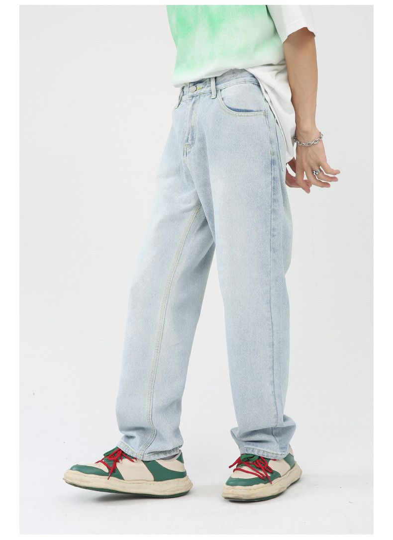 Japanese Brand × Jean Japanese light blue trendy loose versatile jeans Size US 32 / EU 48 - 5 Thumbnail