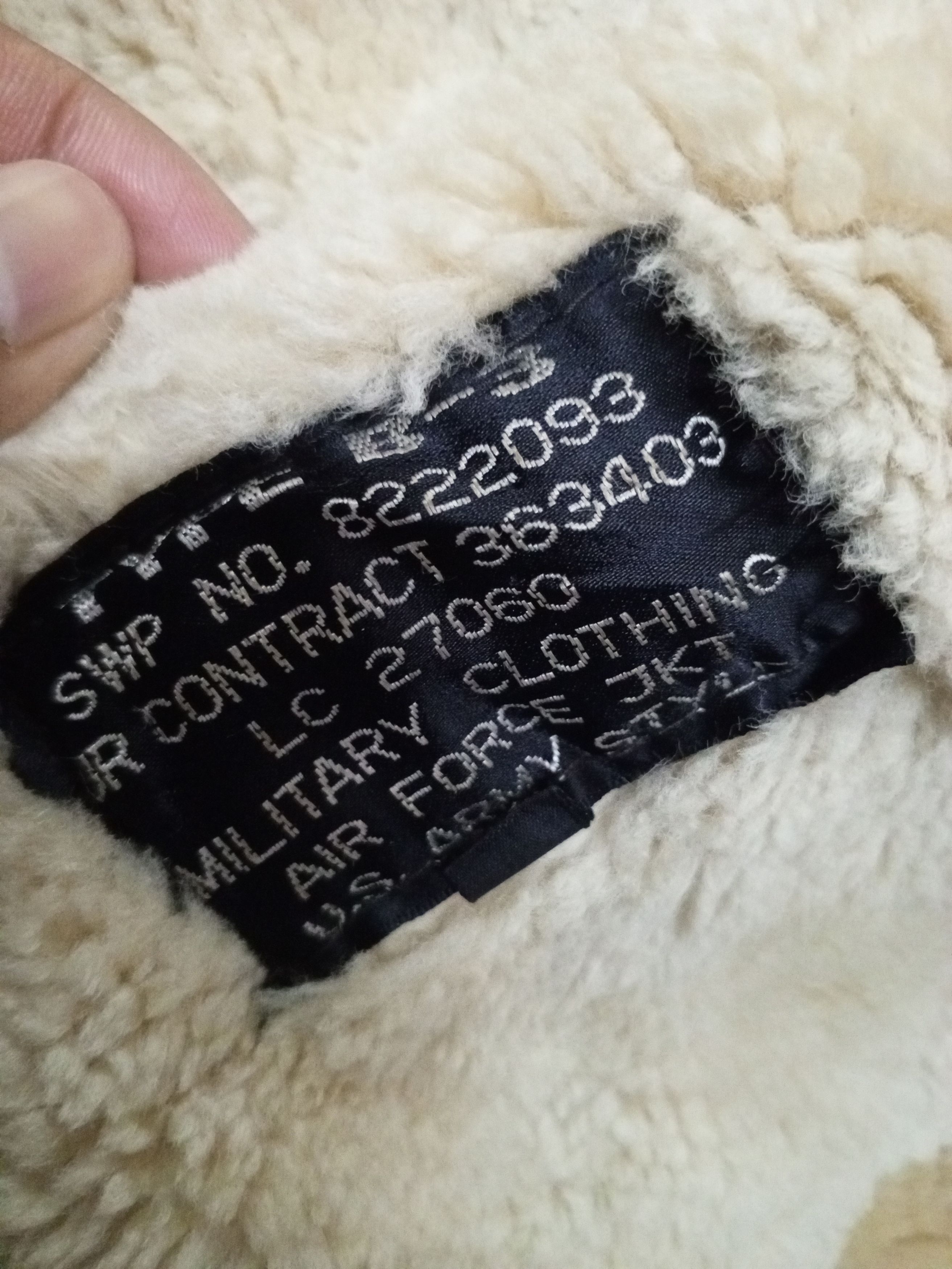 Other US AIR FORCE B-3 Size US XL / EU 56 / 4 - 11 Thumbnail