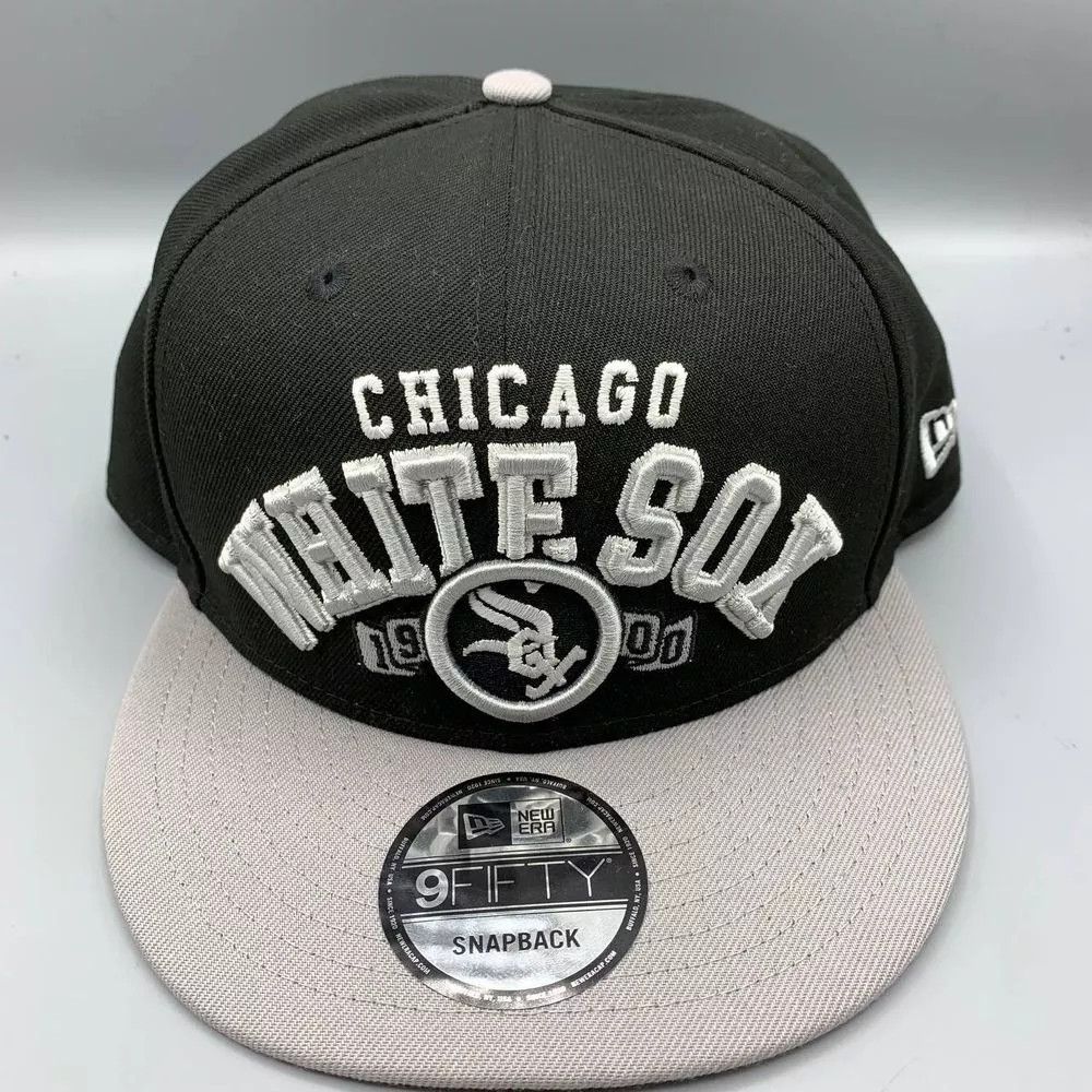 New Era Chicago White Sox Hat Men 9Fifty New Era Snap Back Cap New Size ONE SIZE - 1 Thumbnail