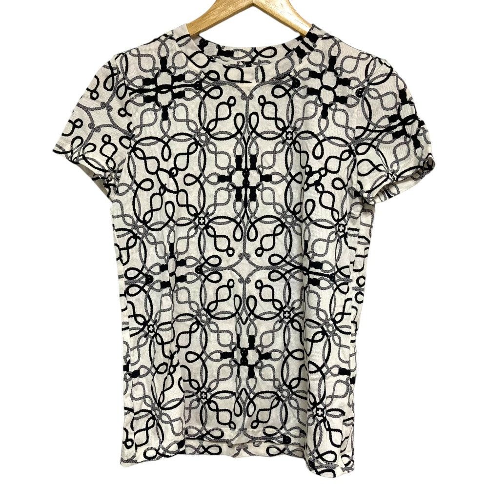 Hermes Hermes Hermès Corderiere Print T-shirt Size36 T-shirt Textile T-Shirts DUTY FREE for USA Size ONE SIZE - 1 Thumbnail
