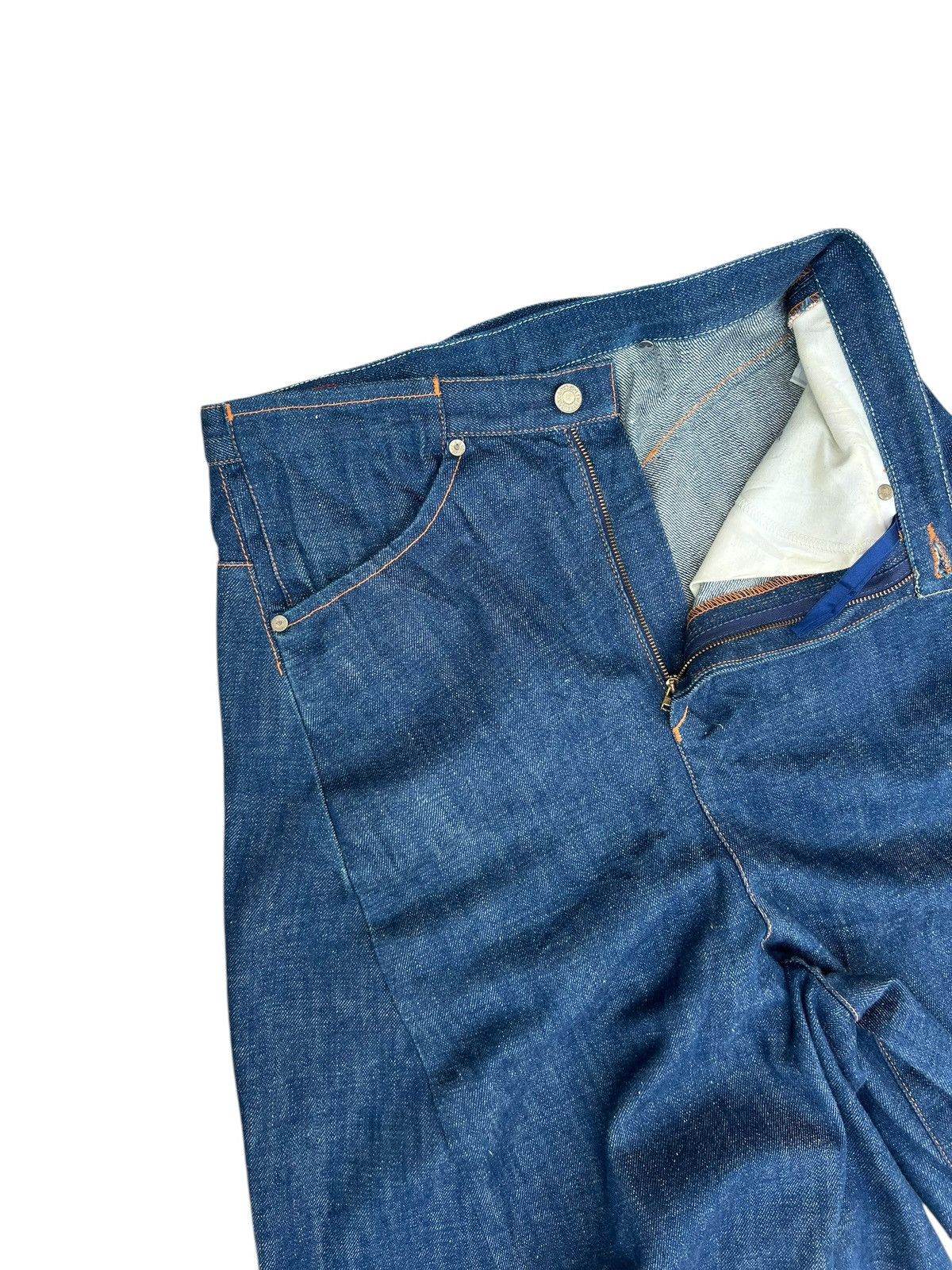 Levi's Vintage 2000 Levi’s Red Super Wide Hakama Denim Pant Size US 29 - 7 Thumbnail