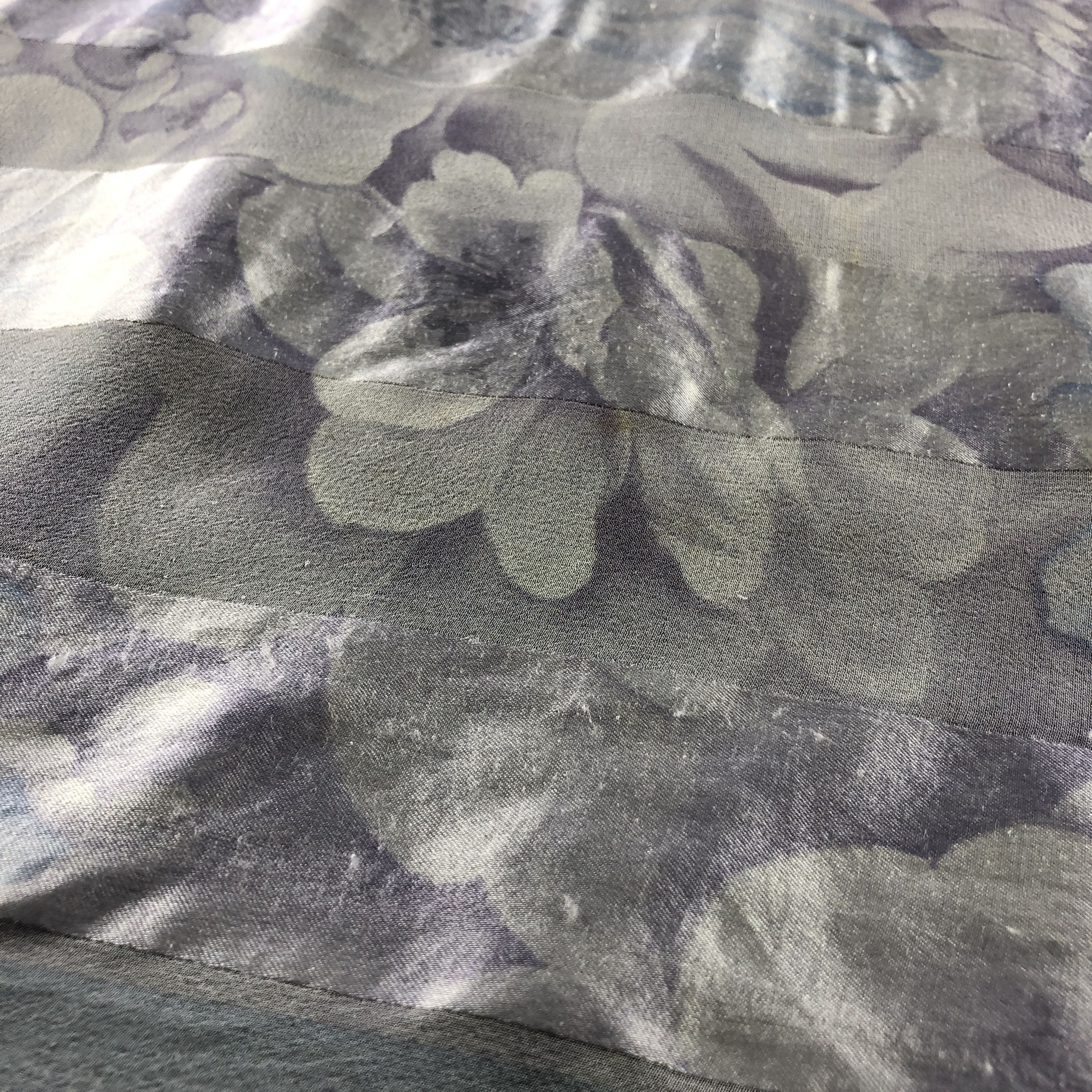Vintage Marelli Luxury Hand Rolled Silk Scarf M1097 Size ONE SIZE - 6 Thumbnail