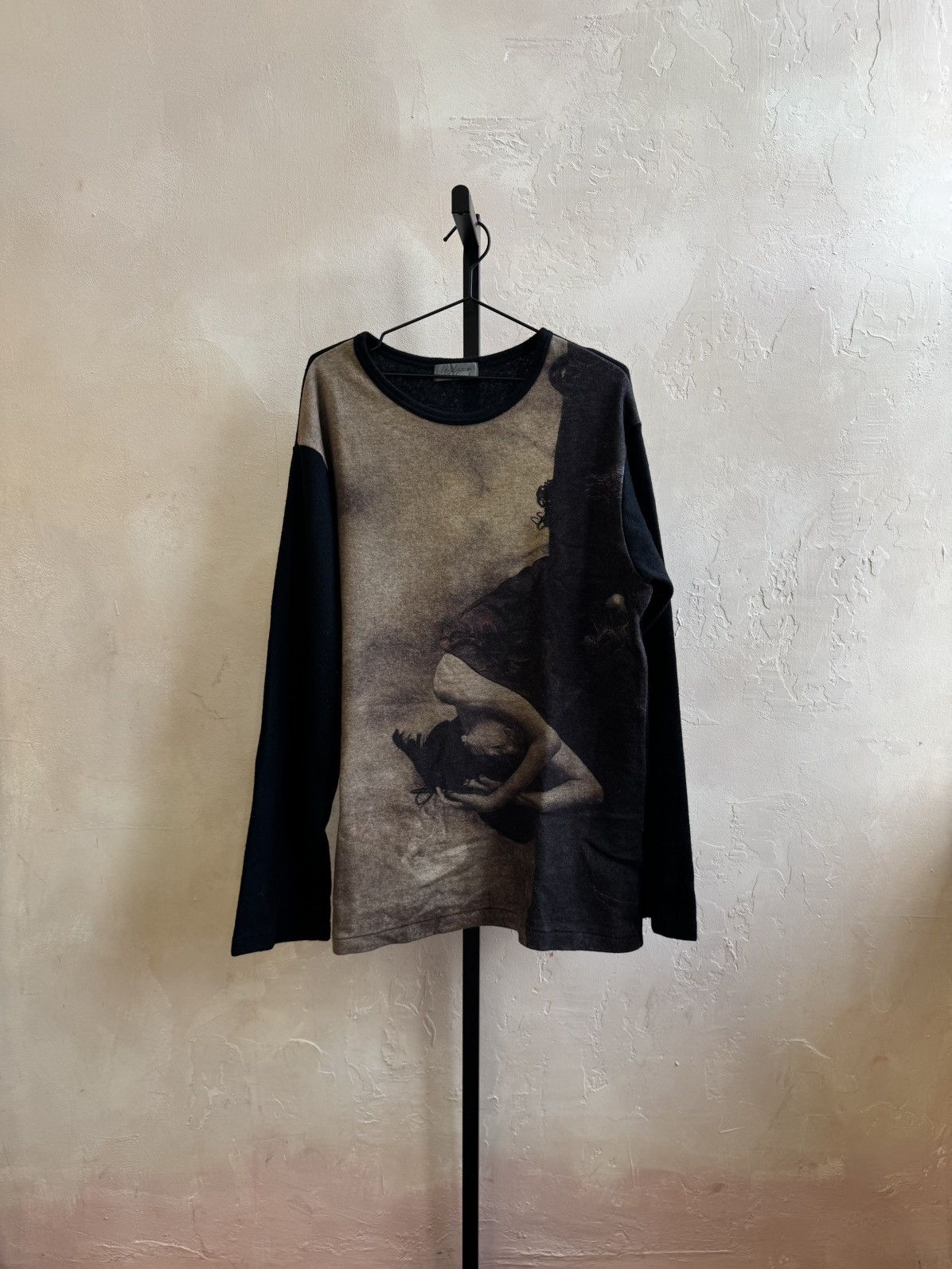 Yohji Yamamoto SS19 OVERSIZED POUR HOMME KNIT WOOL SWEATER CREWNECK YOHJI Size US L / EU 52-54 / 3 - 2 Thumbnail