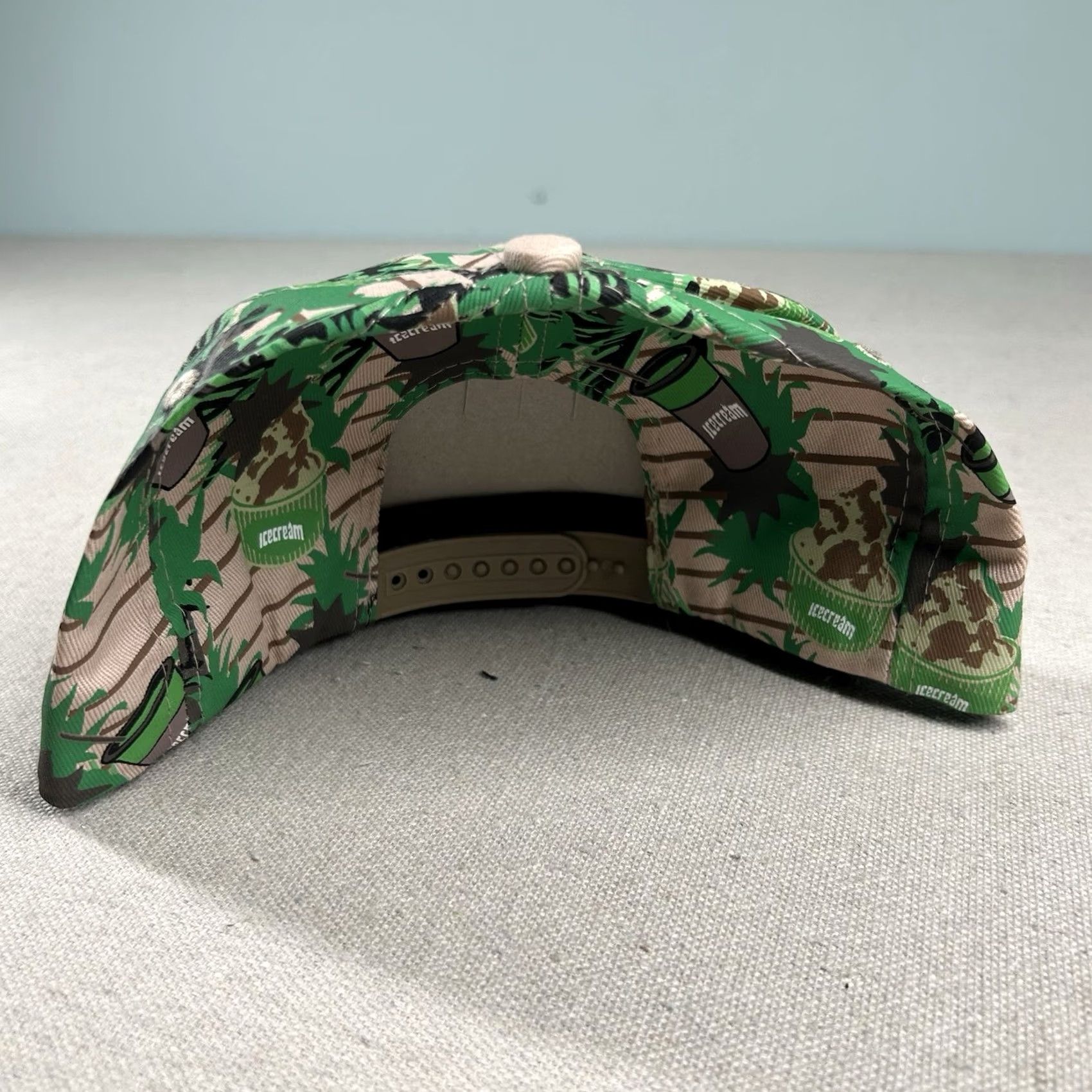 Billionaire Boys Club Billionaire Boys Club Hat Snapback All Over Print Icecream Camouflage Multicolor Men One Size Hip Hop Sharkn/a Size ONE SIZE - 3 Thumbnail