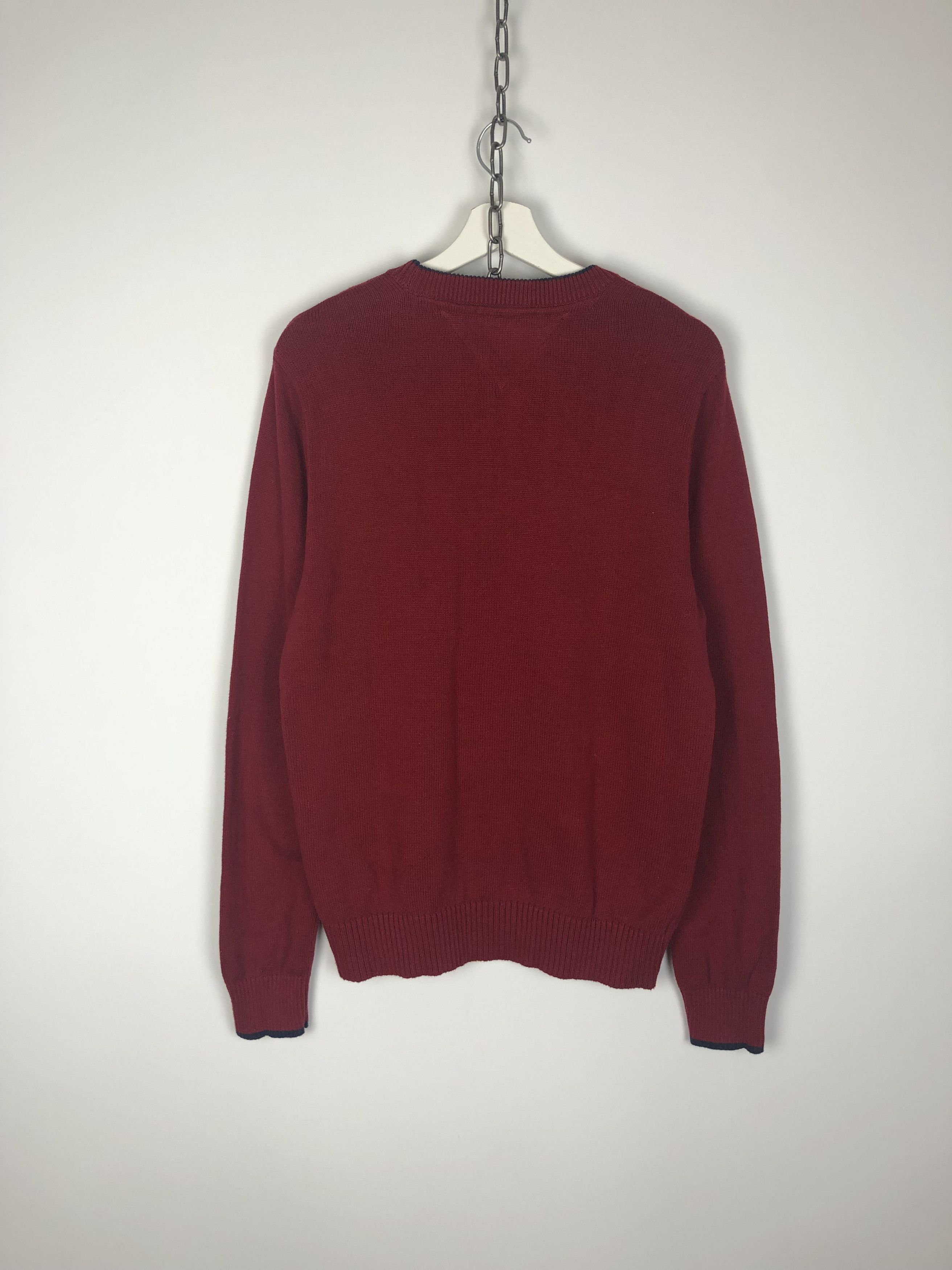 Tommy Hilfiger Tommy Hilfiger Sweater Knit Crewneck Big Logo size M Size US M / EU 48-50 / 2 - 7 Thumbnail